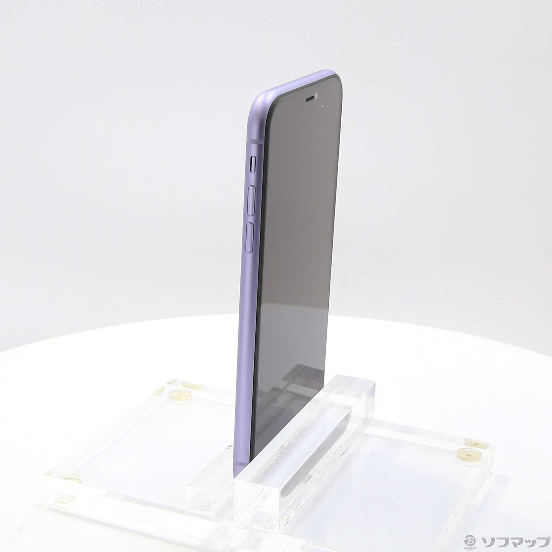 中古】発掘市 iPhone11 64GB パープル MWLX2J／A SIMフリー
