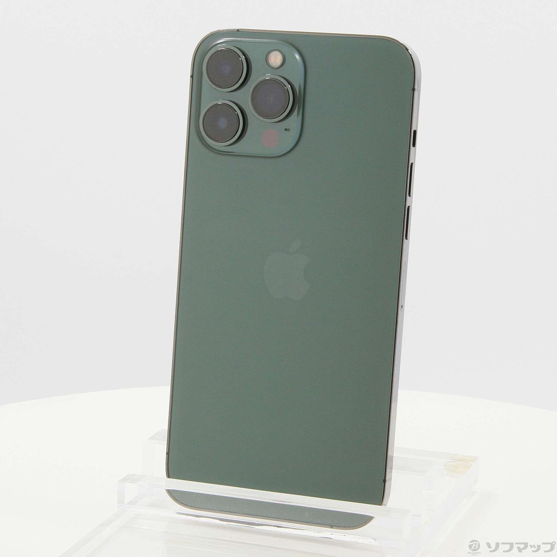 中古】iPhone13 Pro Max 256GB アルパイングリーン MNCV3J／A SIMフリー [2133050845265] -  リコレ！|ビックカメラグループ ソフマップの中古通販サイト