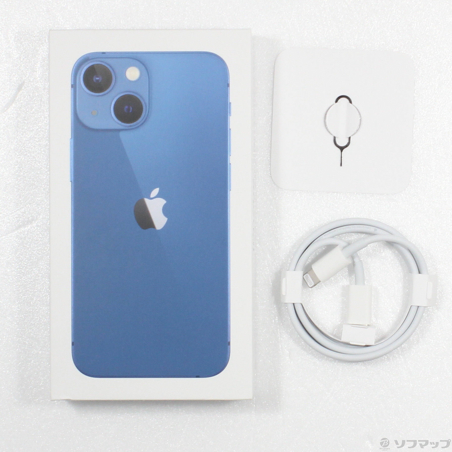 中古】iPhone13 mini 128GB ブルー MLJH3J／A SIMフリー [2133050850085] -  リコレ！|ビックカメラグループ ソフマップの中古通販サイト