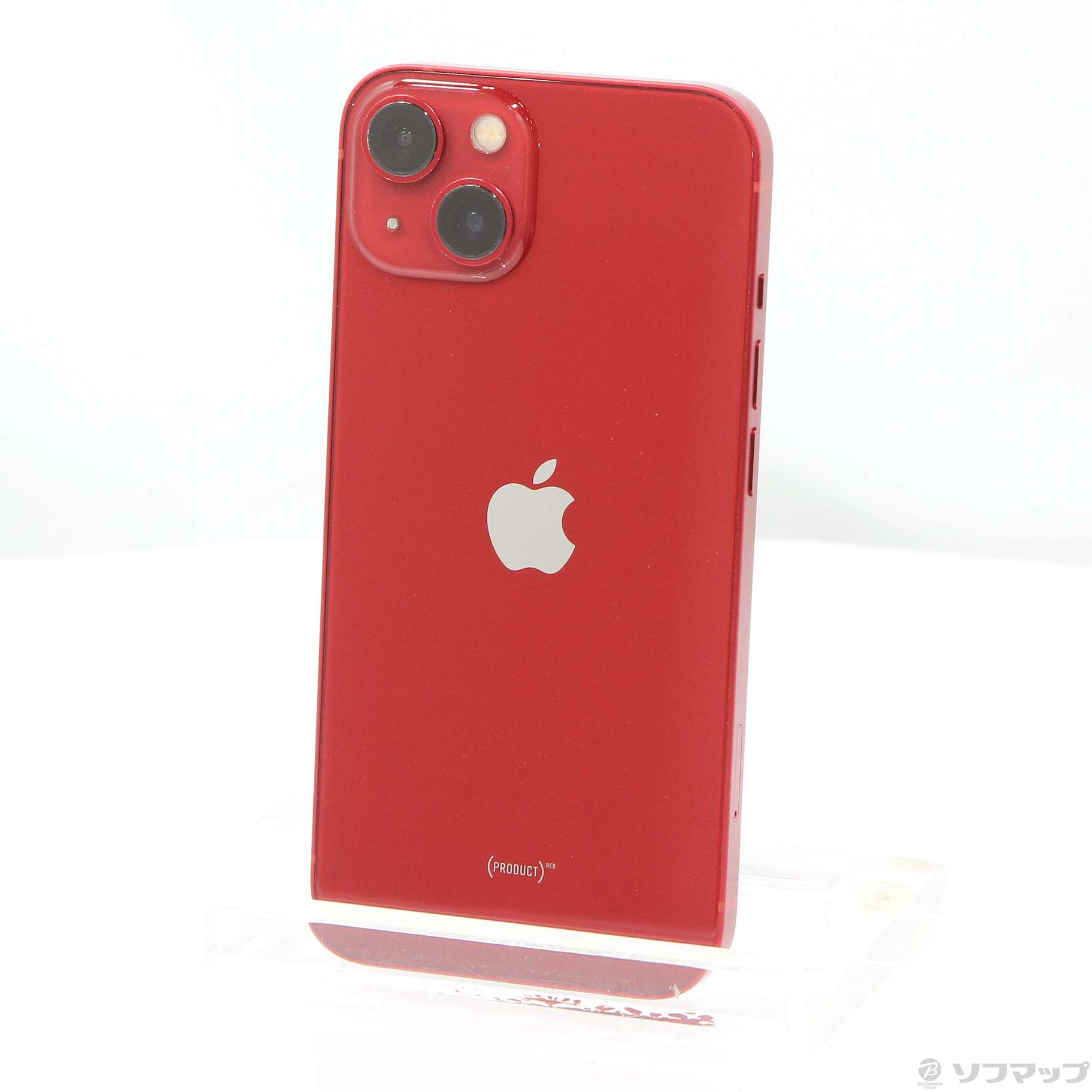 中古】iPhone13 128GB プロダクトレッド MLNF3J／A SIMフリー