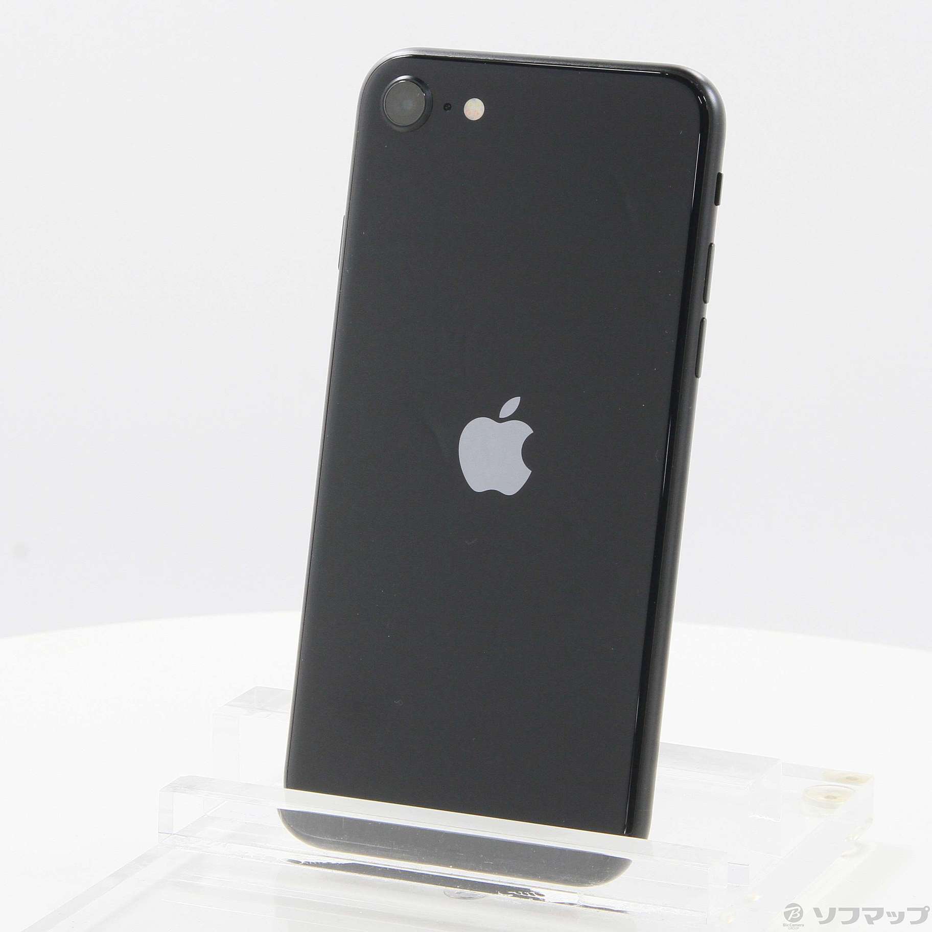 中古】iPhone SE 第3世代 128GB ミッドナイト MMYF3J／A SIMフリー