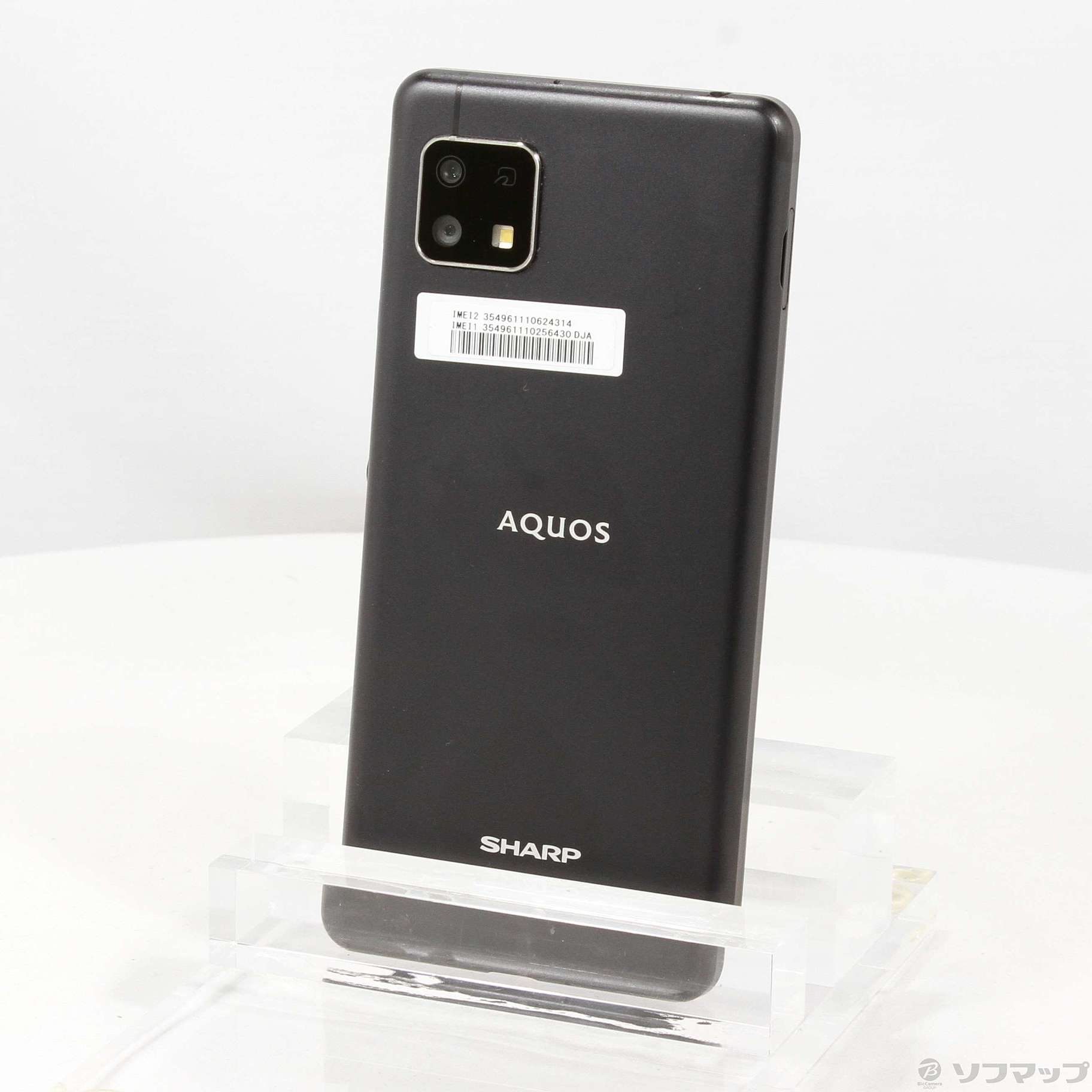 スマートフォン本体版　AQUOS sense4 lite ブラック 64 GB SIMフリー