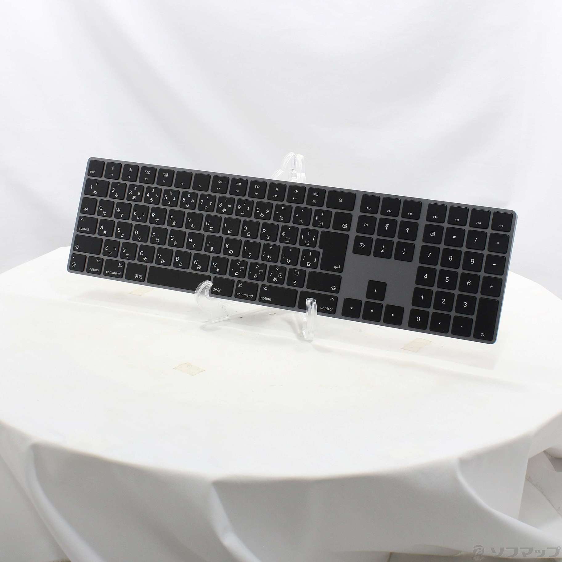 中古】Magic Keyboard (JIS／テンキー付き) スペースグレイ MRMH2J／A