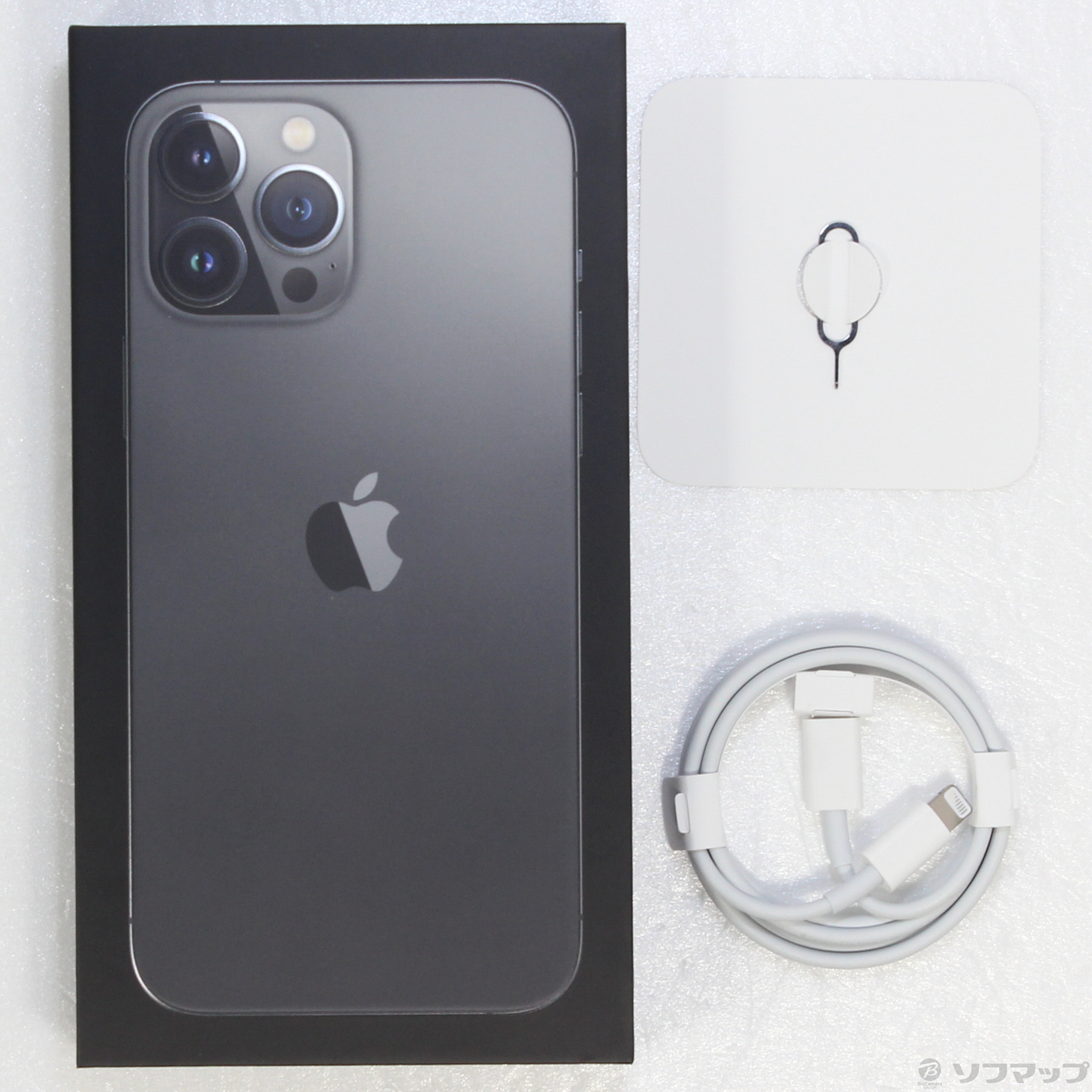 中古】iPhone13 Pro Max 128GB グラファイト MLJ43J／A SIMフリー