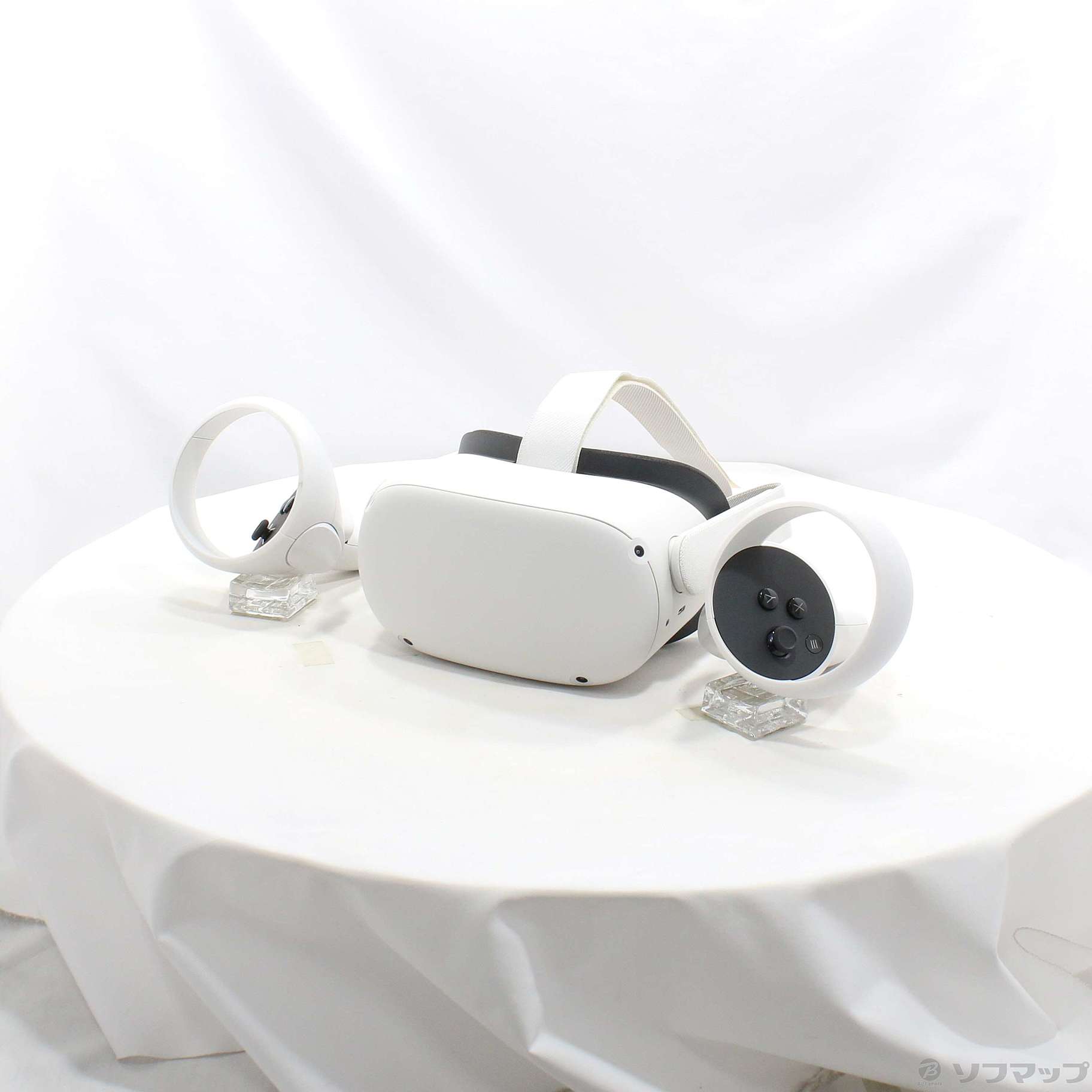 中古品〕 Oculus Quest 2 64GB ライトグレー 301-00352-01｜の