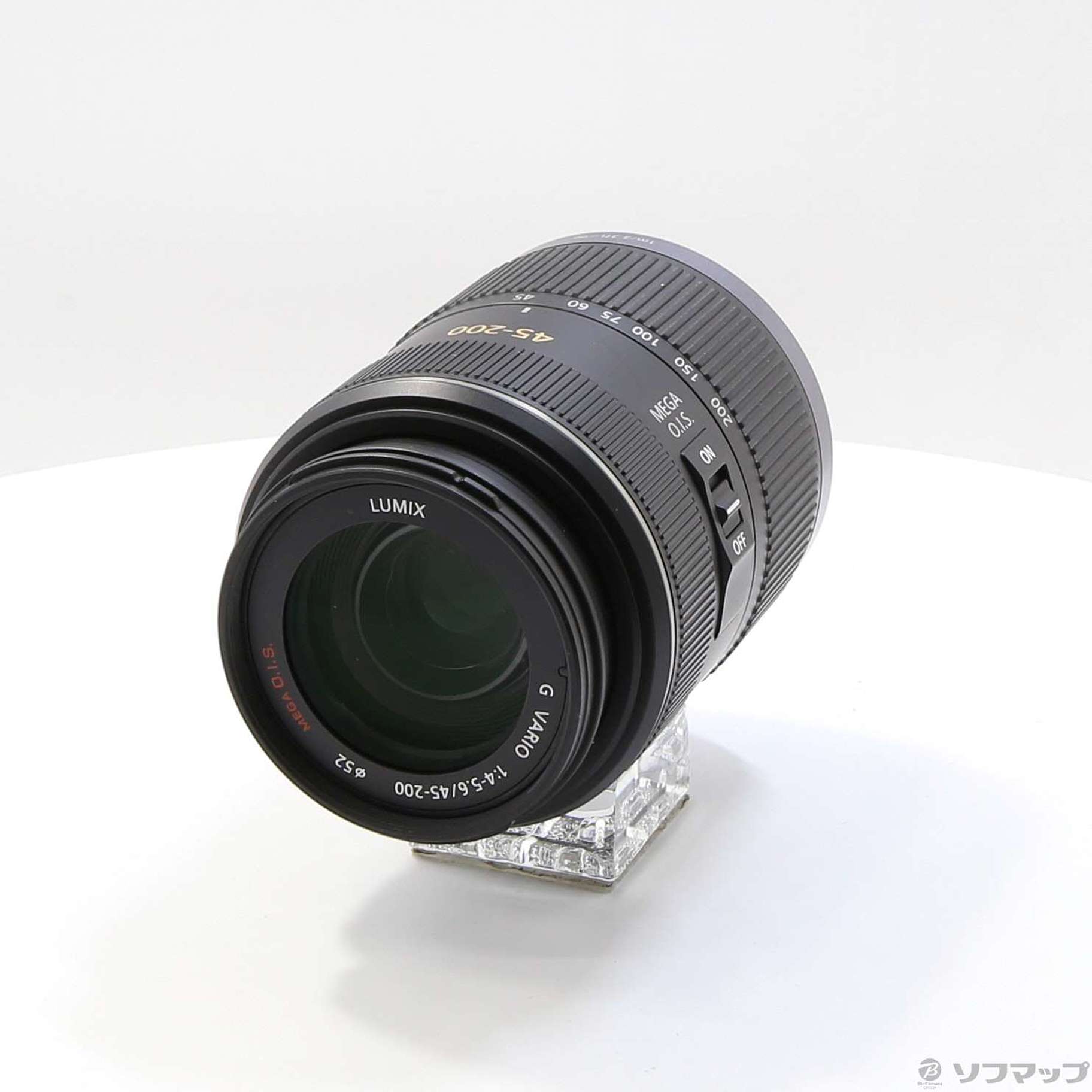 中古】LUMIX G Vario 45-200mm F4-5.6 H-FS045200 レンズ μ4／3 ...