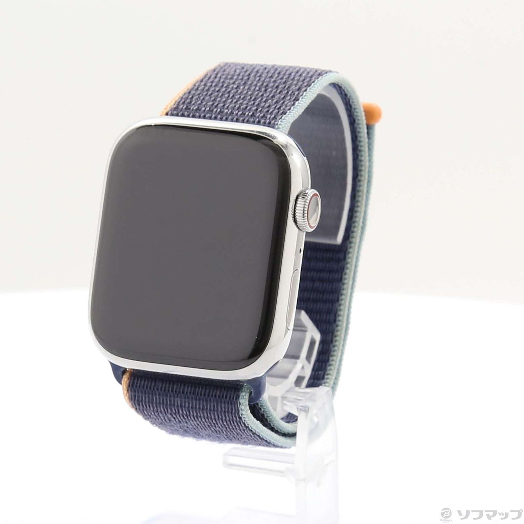中古】Apple Watch Series 7 GPS 45mm シルバーステンレススチール