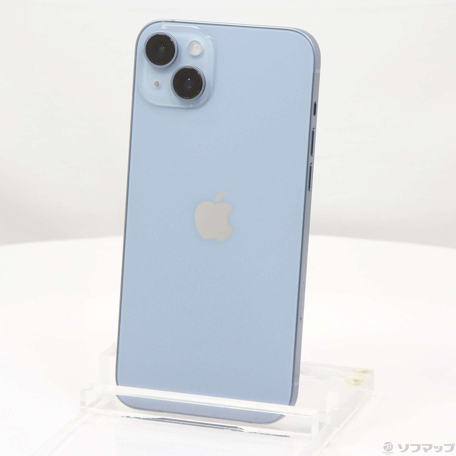 中古】iPhone14 Plus 128GB ブルー MQ4H3J／A SIMフリー