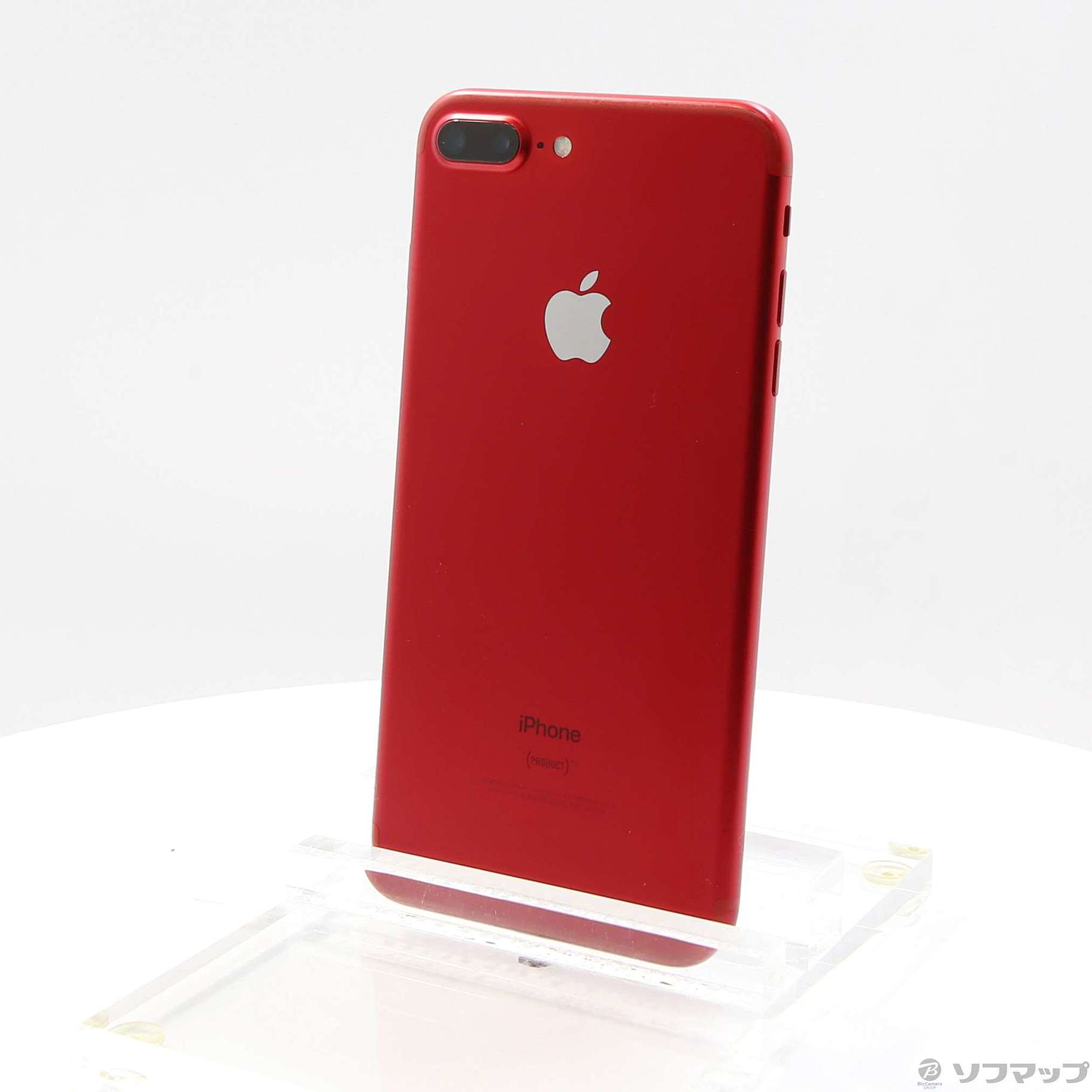 iPhone７ 256GB SIMフリー レッド バッテリー新品 18-