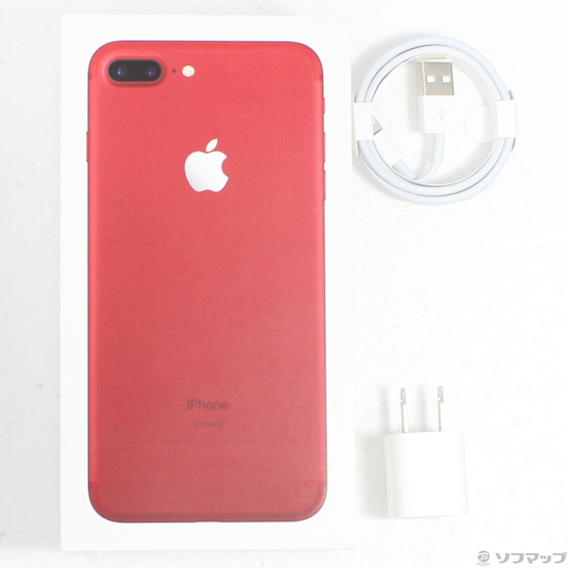 iPhone 7 Plus Red レッド 256 GB SIMフリー - スマートフォン本体