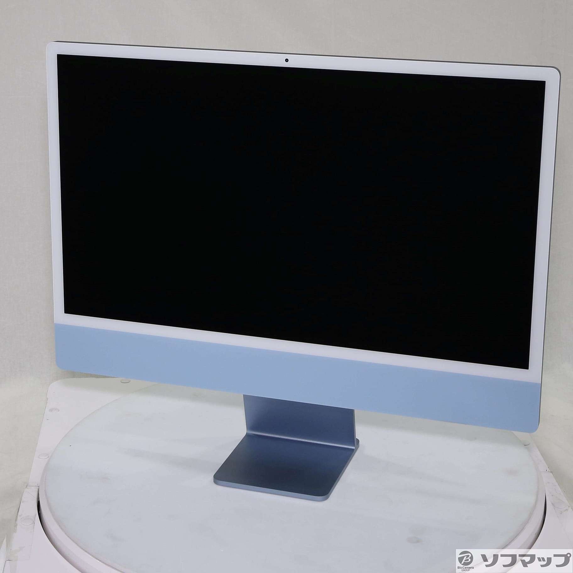 iMac 24-inch Mid 2021 MJV93J／A Apple M1 8コアCPU_7コアGPU 8GB SSD256GB ブルー  〔macOS Big Sur v11〕