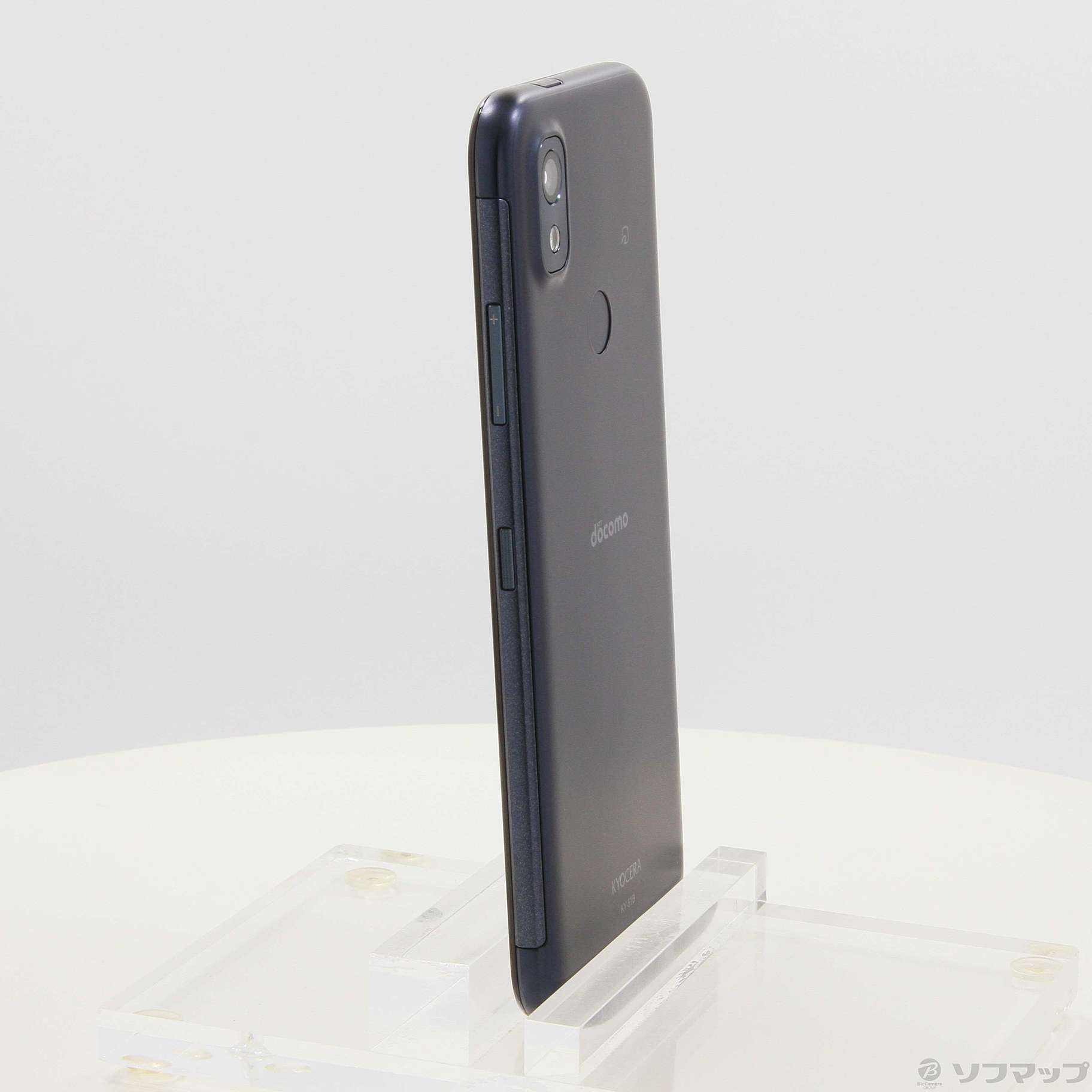 中古】あんしんスマホ 64GB ネイビー KY-51B docomoロック解除SIM