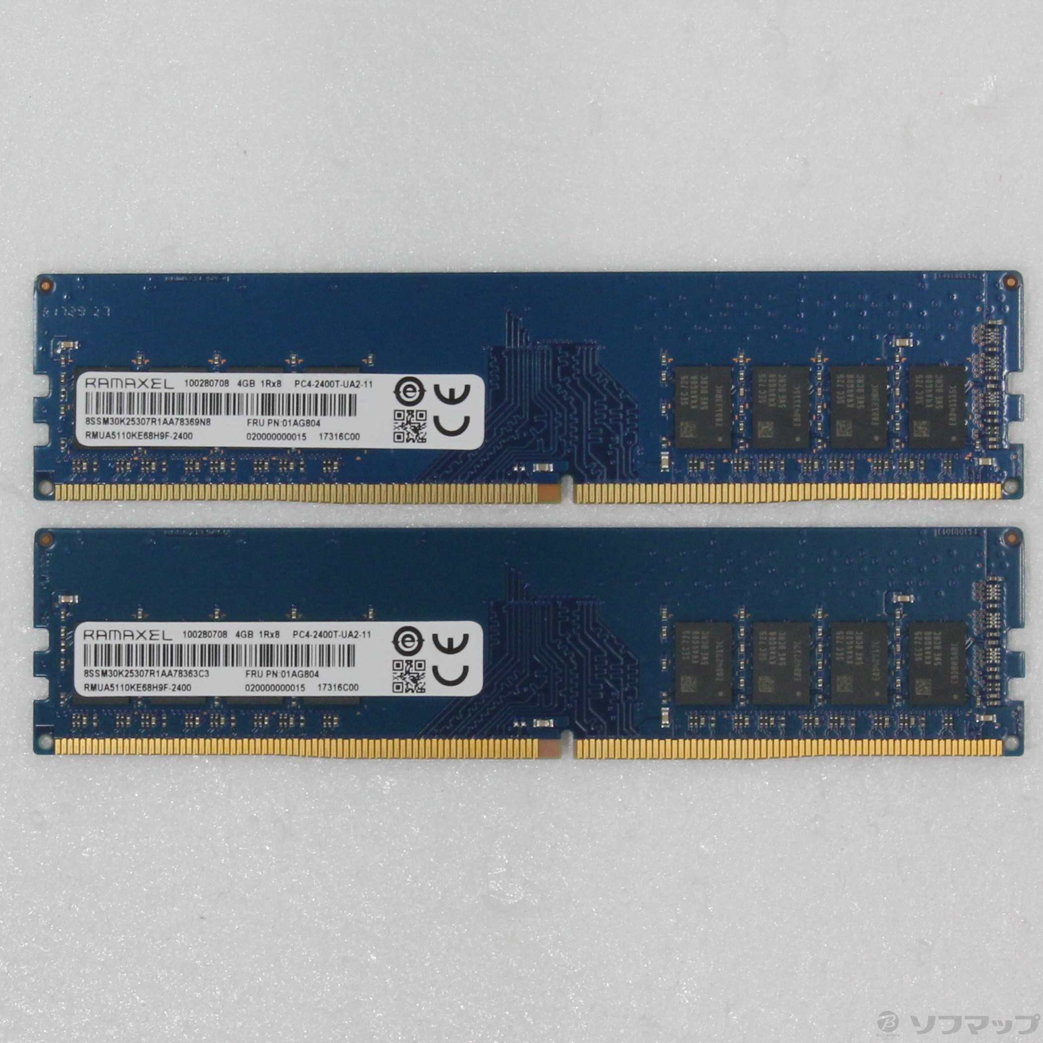 288P DDR4 PC4-19200 DDR4-2400 8GB 4GB×2枚組