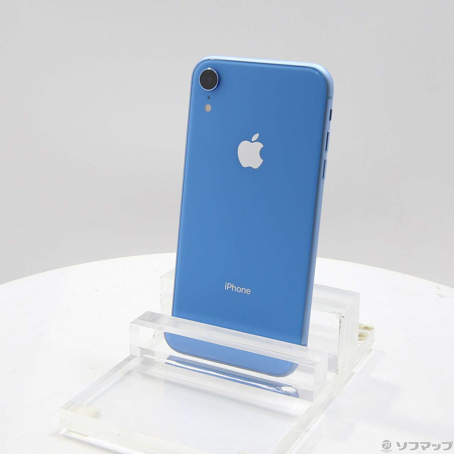 中古】iPhoneXR 64GB ブルー MT0E2J／A SIMフリー [2133050899435