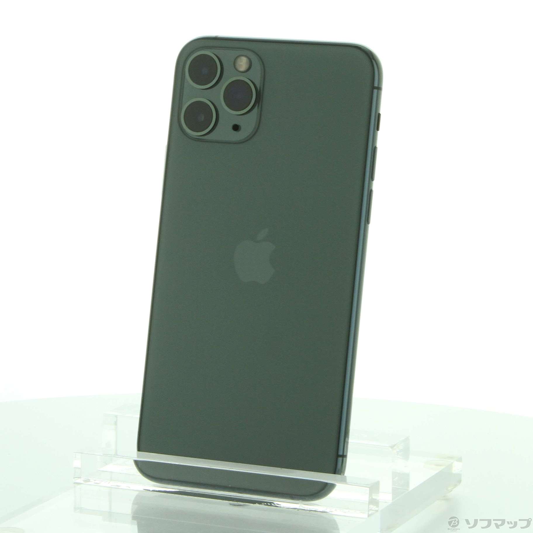 中古】iPhone11 Pro 256GB ミッドナイトグリーン MWCC2J／A SIMフリー 