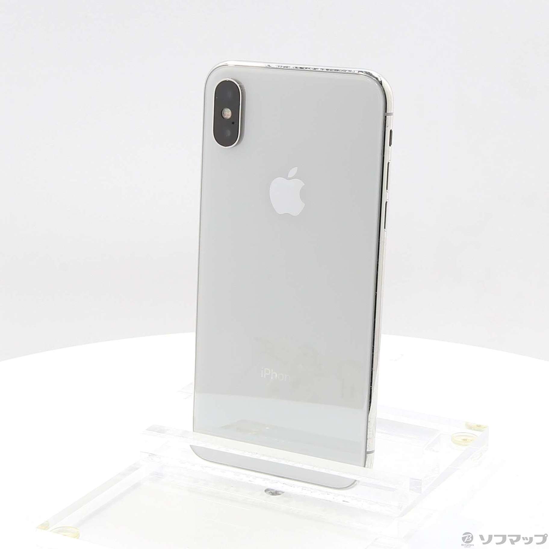 中古】iPhoneX 64GB シルバー MQAY2J／A SIMフリー [2133050903392