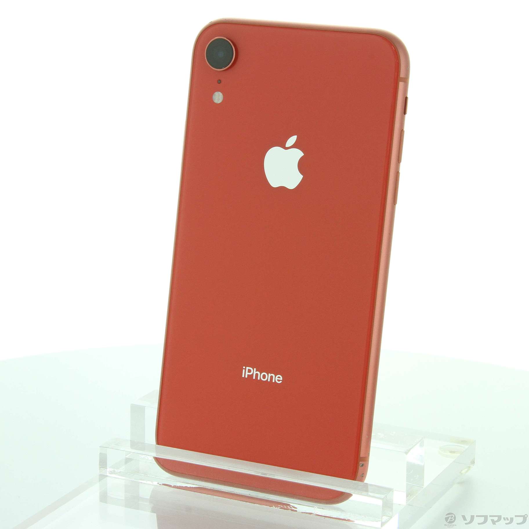 iPhone XR 64GB  ケーブル、イヤホン付き coralスマートフォン本体