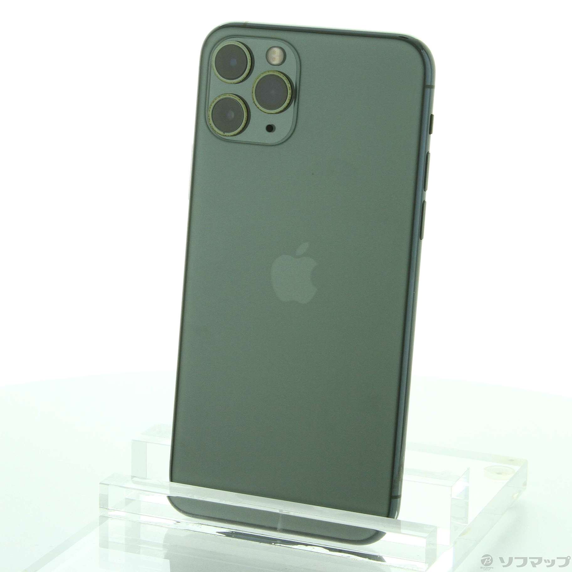 中古】iPhone11 Pro 256GB ミッドナイトグリーン NWCC2J／A SIMフリー [2133050904207] -  リコレ！|ビックカメラグループ ソフマップの中古通販サイト