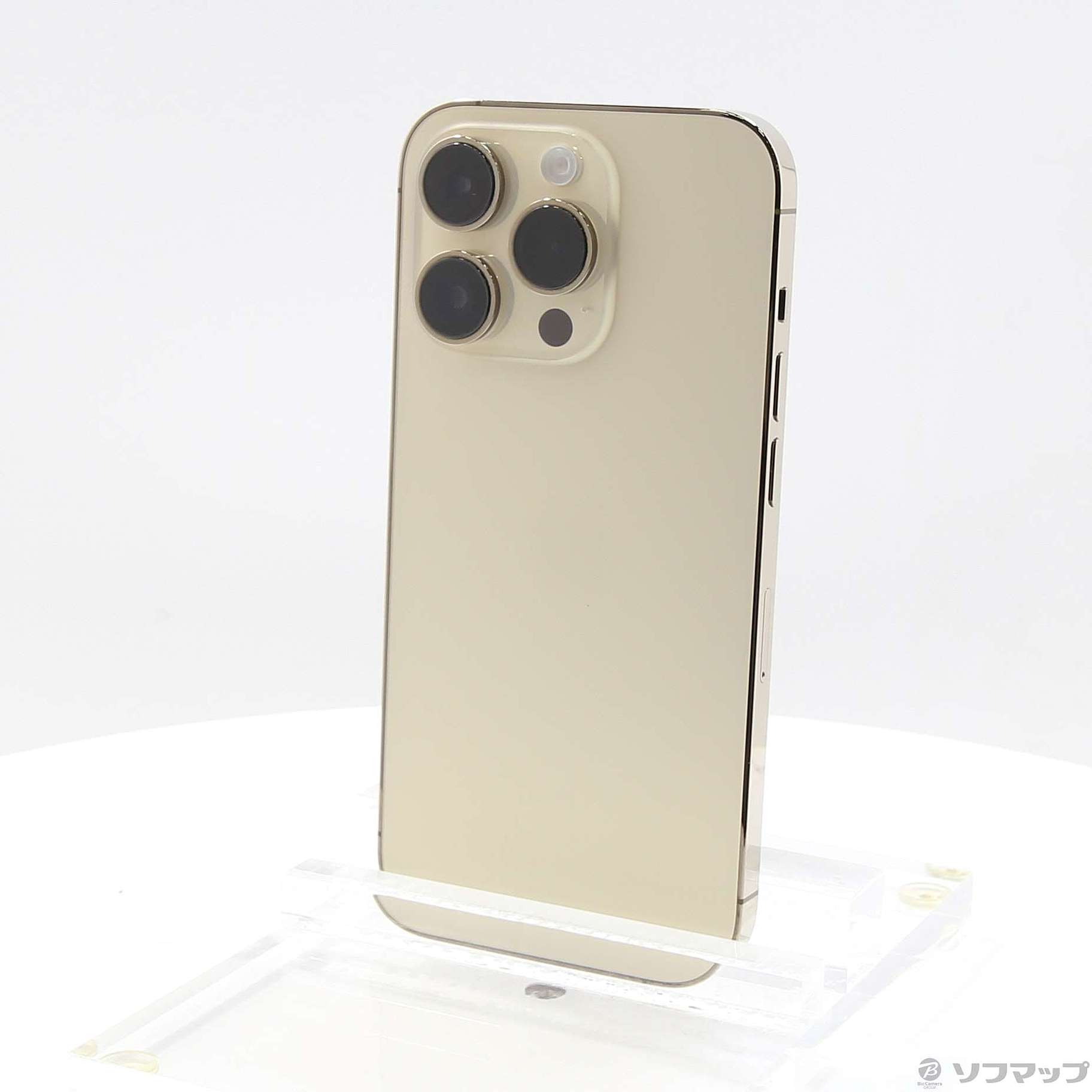 中古】〔展示品〕 iPhone14 Pro 128GB ゴールド 3L255J／A SIMフリー