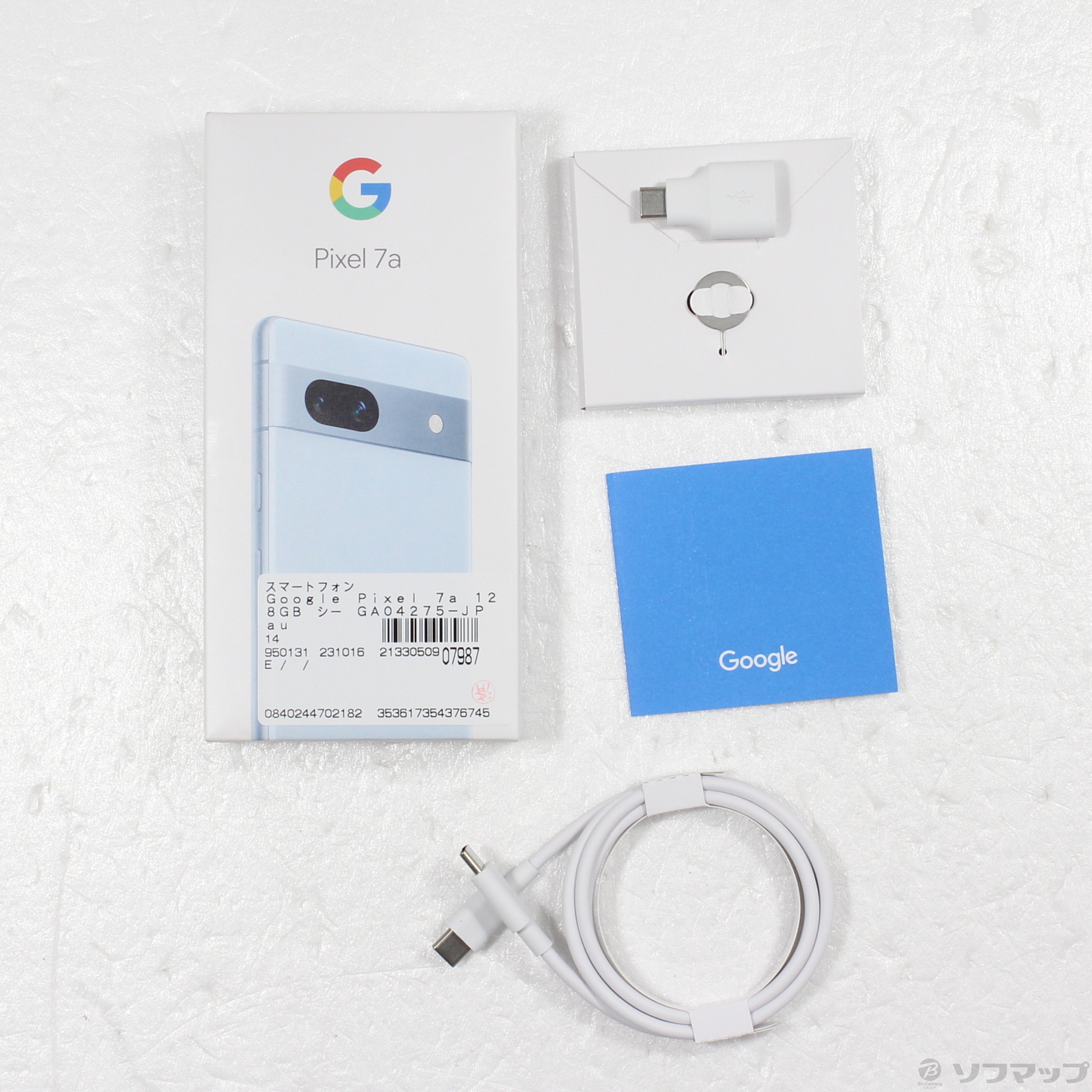 K609 Au SIMフリー Google Pixel 7a 128GB Google Pixel 6a 128GB [Charcoal] 新品未使用 本体 SIMフリー