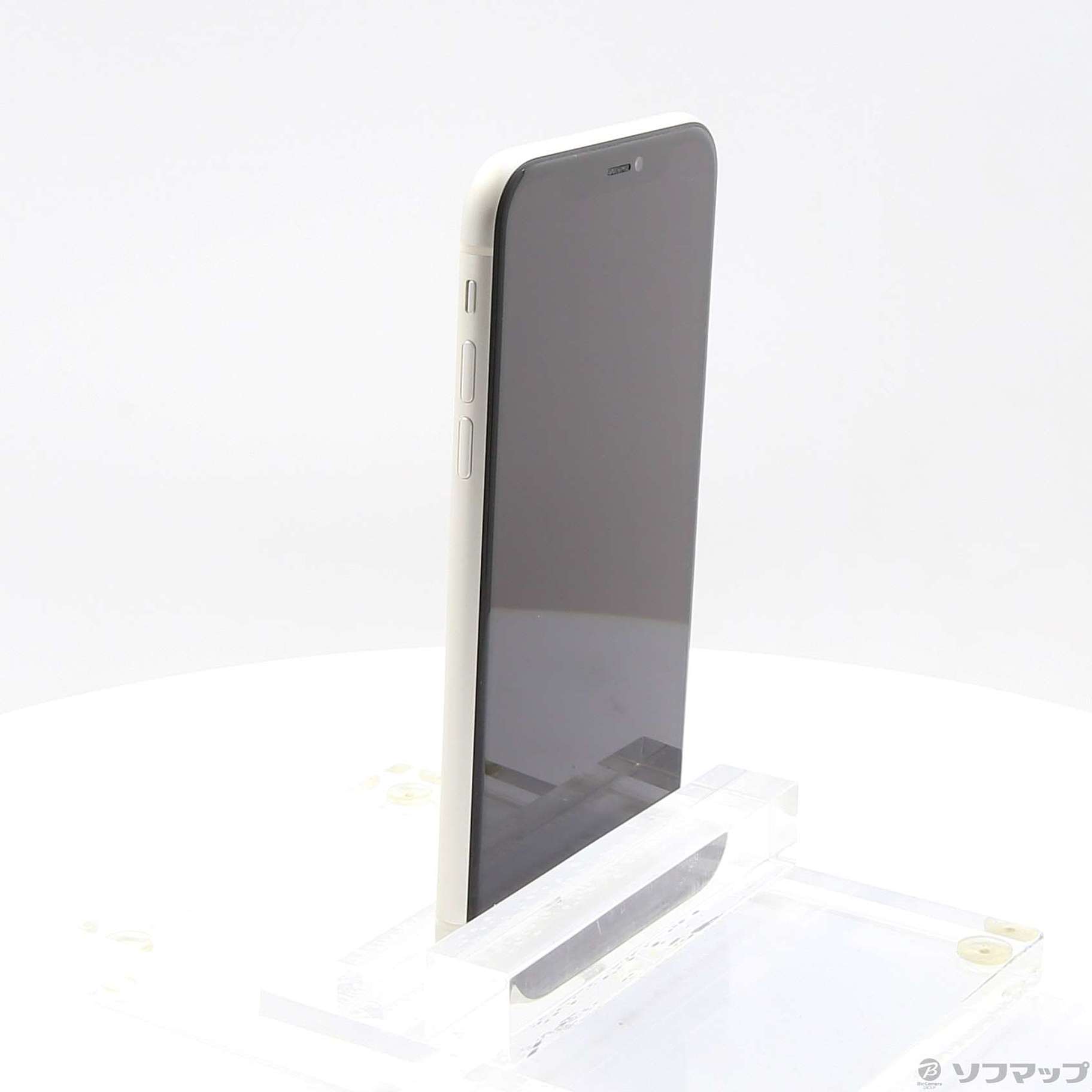 中古】iPhone11 128GB ホワイト MWM22J／A SIMフリー [2133050908205