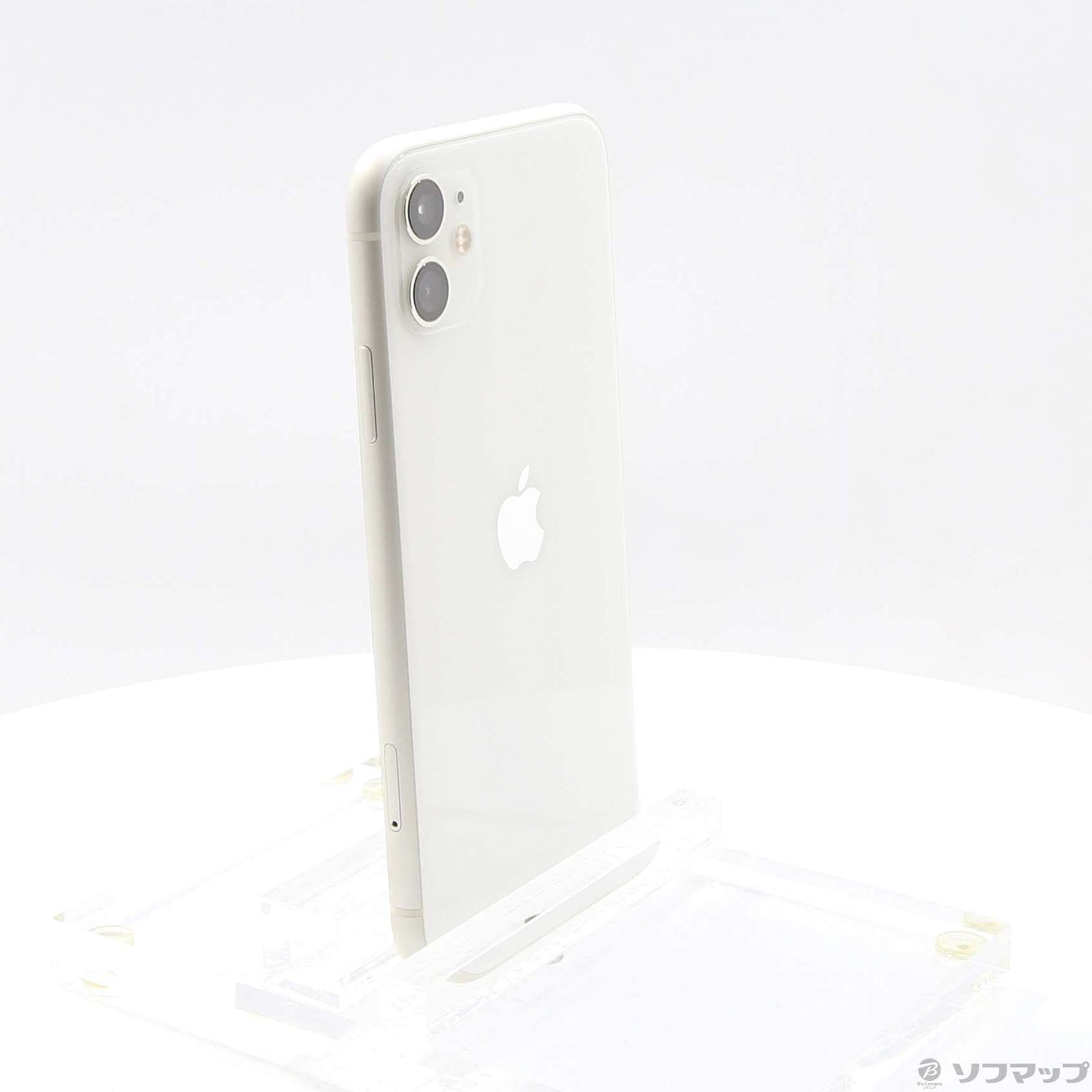 中古】iPhone11 128GB ホワイト MWM22J／A SIMフリー [2133050908205