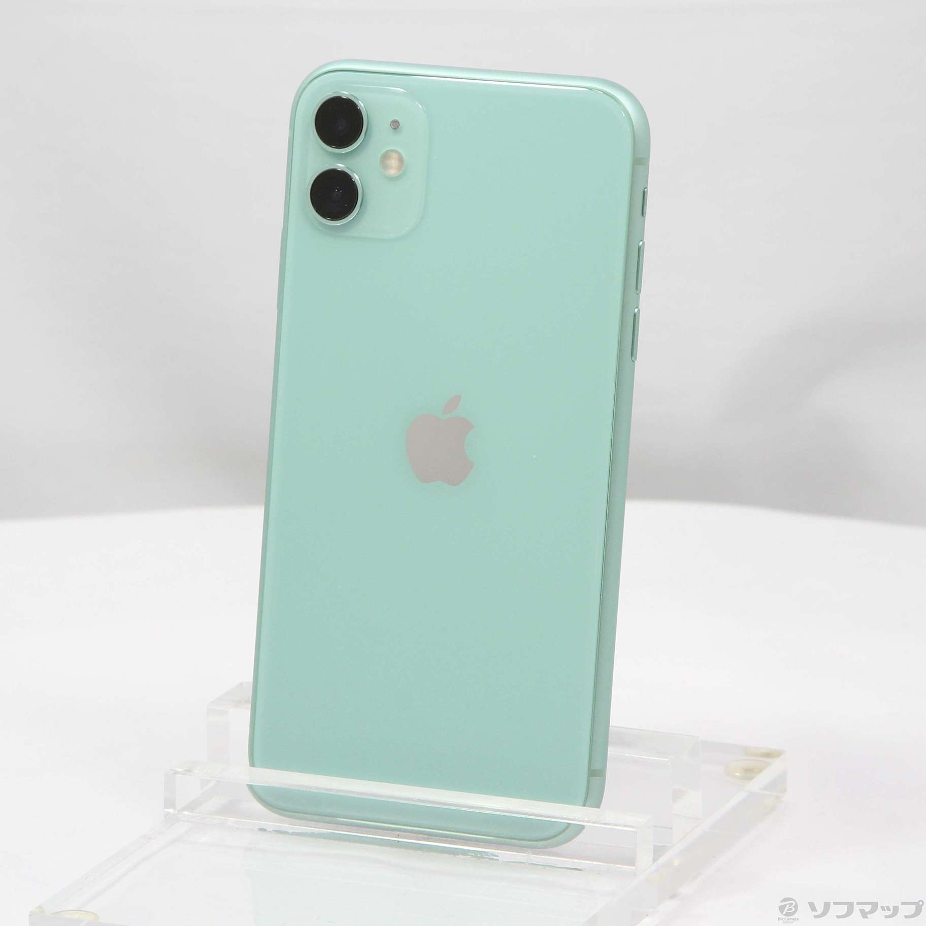 中古】iPhone11 128GB グリーン MWM62J／A SIMフリー [2133050908786