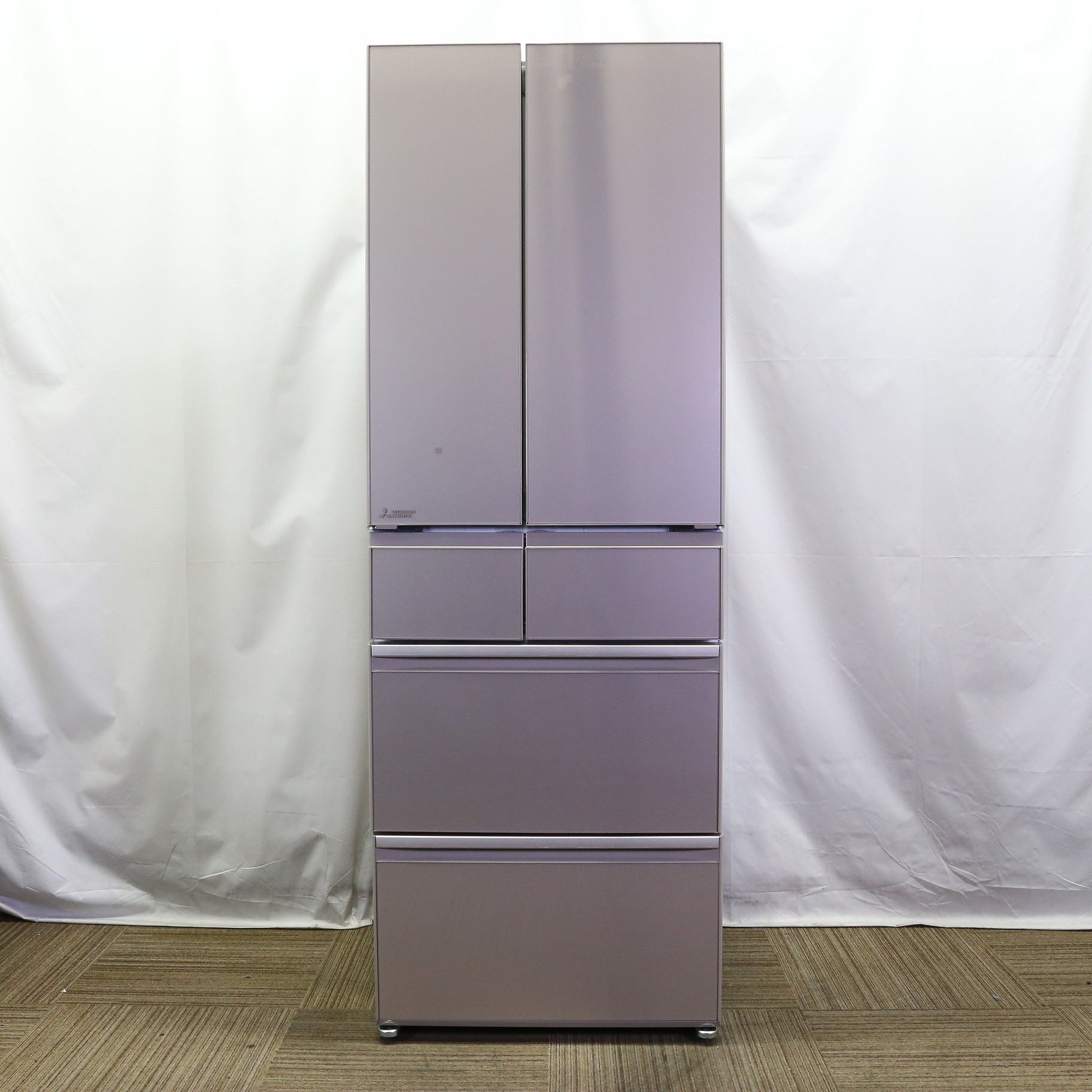 〔展示品〕 冷蔵庫 WZシリーズ グレイングレージュ MR-WZ50J-C ［幅65cm ／495L ／6ドア ／観音開きタイプ ／2023年］