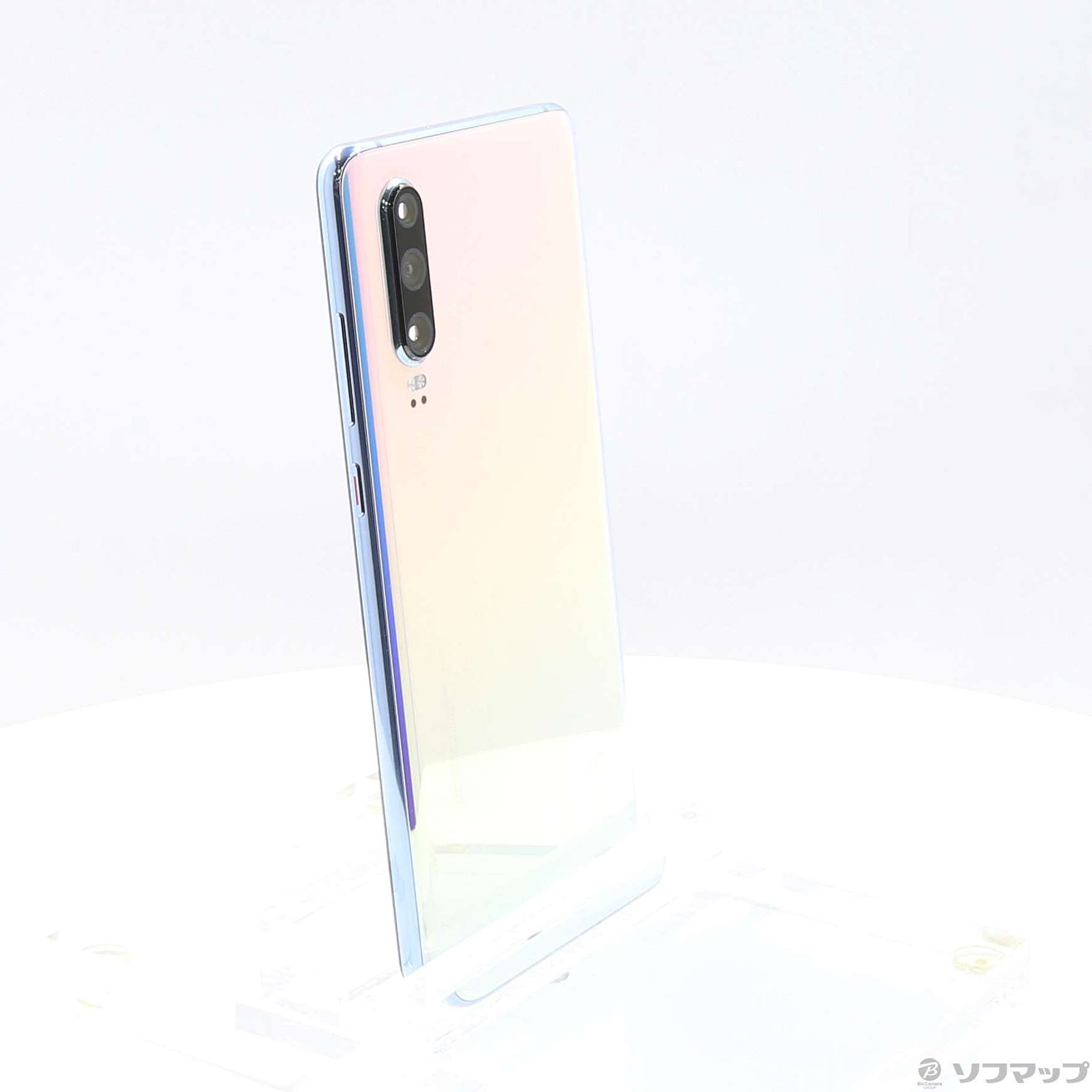 値下げ HUAWEI P30 ブリージングクリスタル 128GB SIMフリー ファー