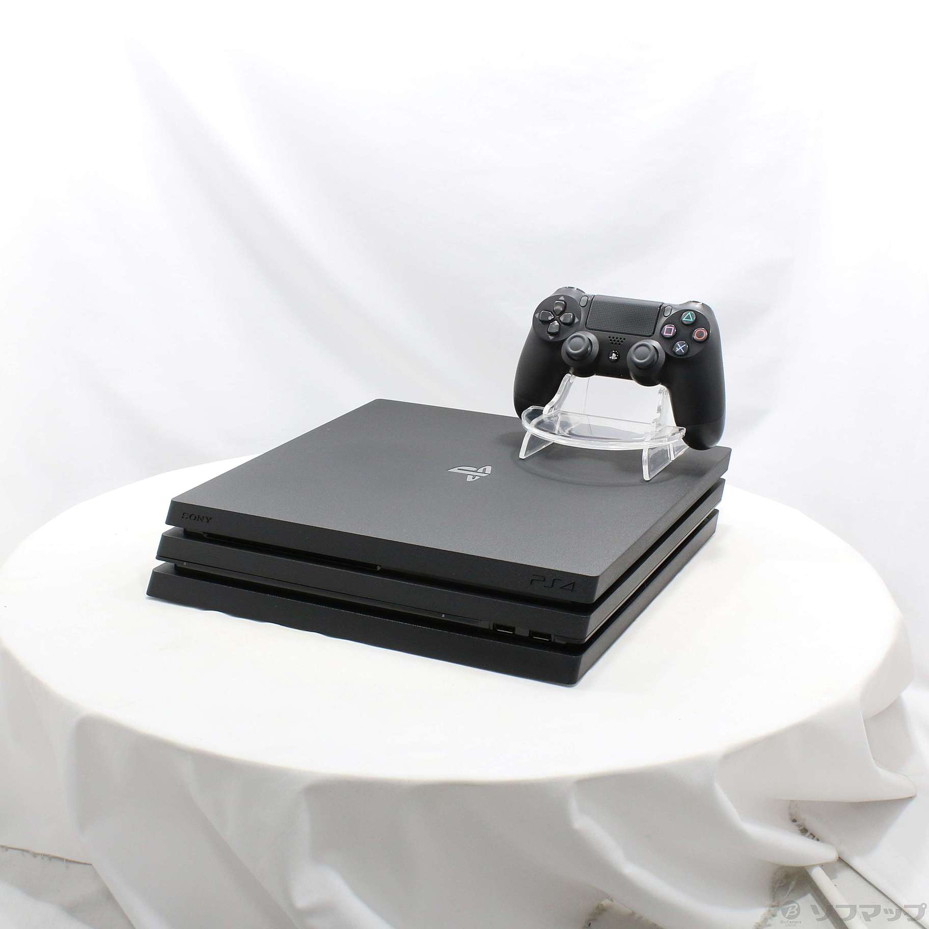 中古品〕 PlayStation 4 Pro ジェット・ブラック 2TB CUH-7200CB01｜の