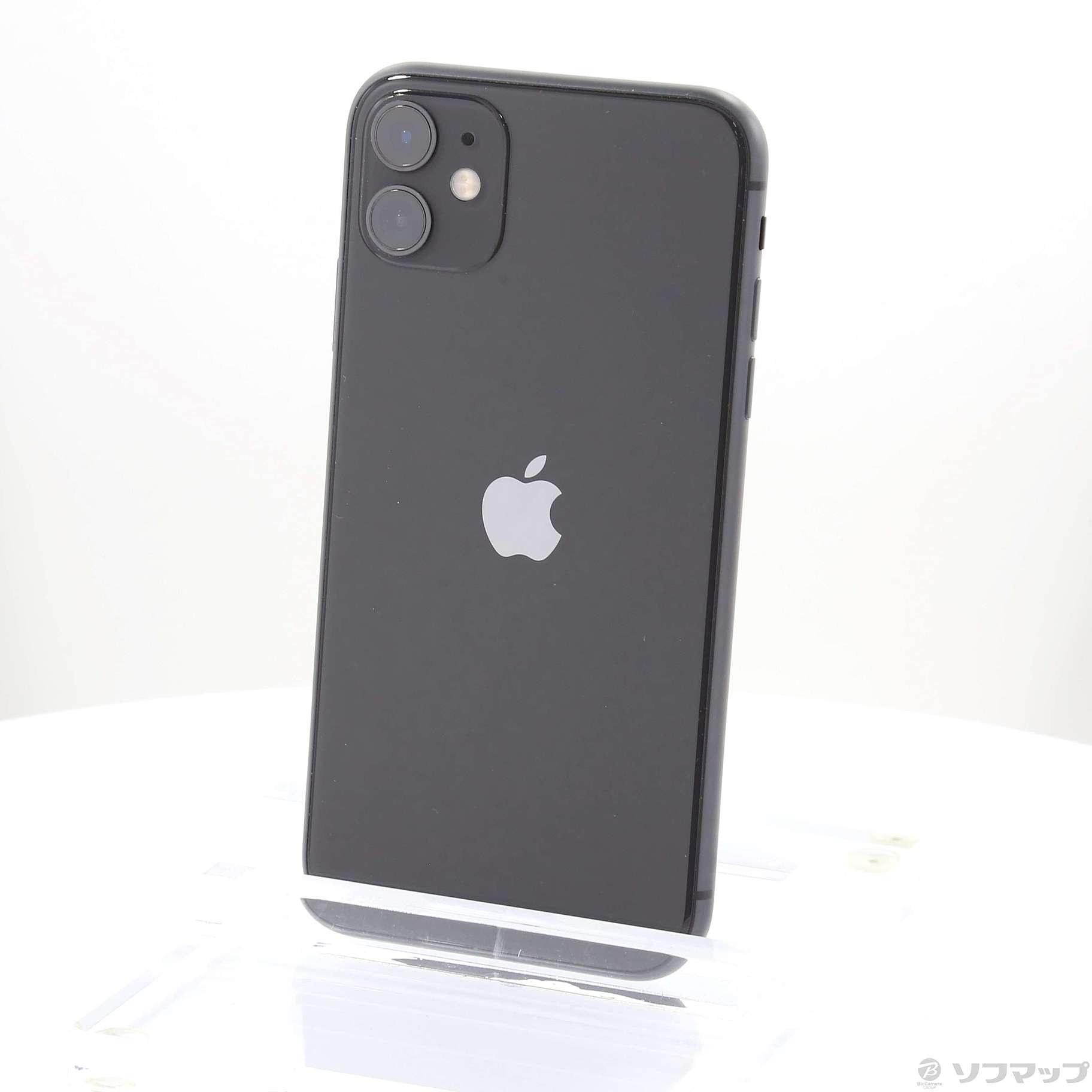 中古】iPhone11 64GB ブラック MWLT2J／A SIMフリー 〔ネットワーク