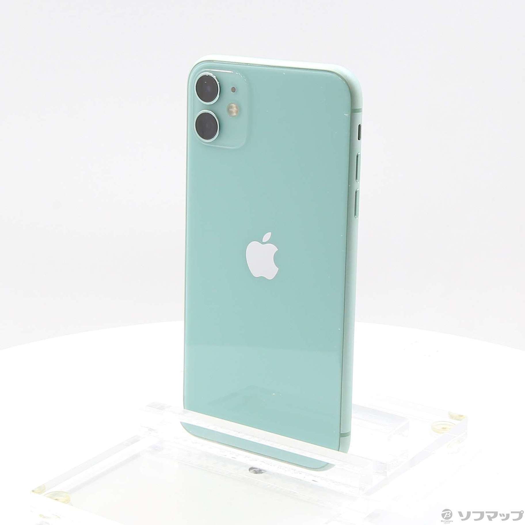 中古】iPhone11 64GB グリーン MWLY2J／A SIMフリー [2133050926452