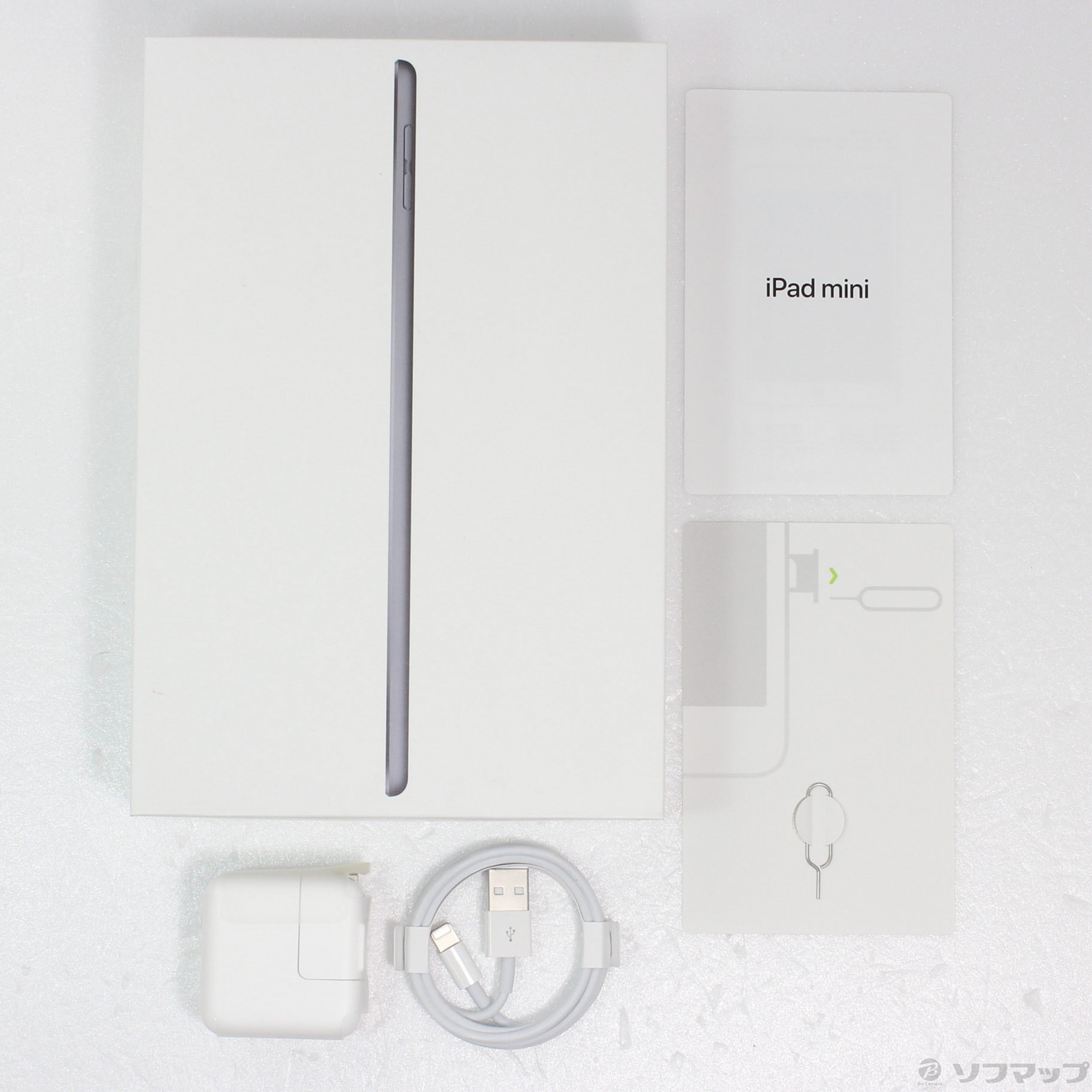 中古】iPad mini 第5世代 64GB スペースグレイ MUX52J／A SoftBank