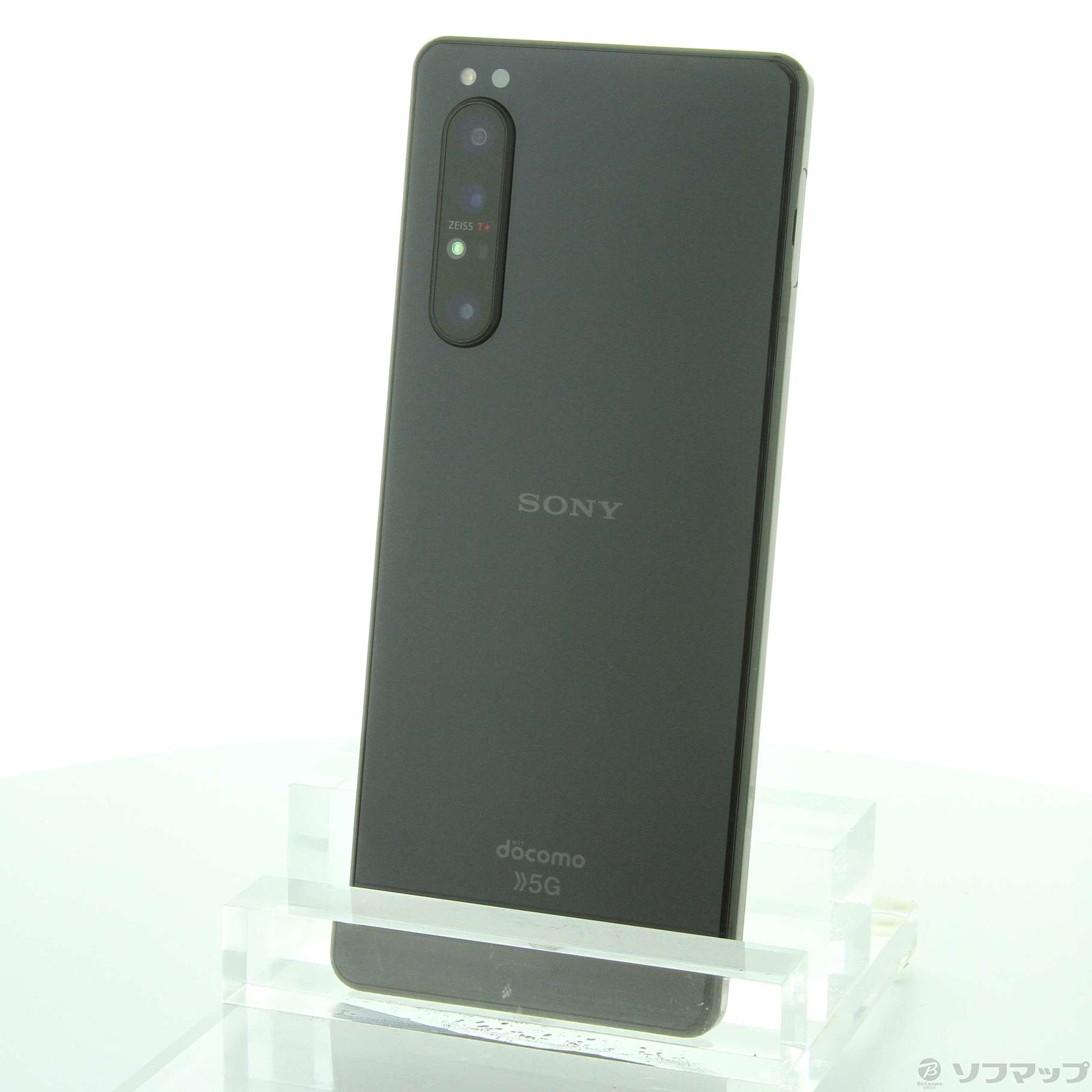 中古】Xperia 1 II 128GB ブラック SO-51A docomoロック解除SIMフリー