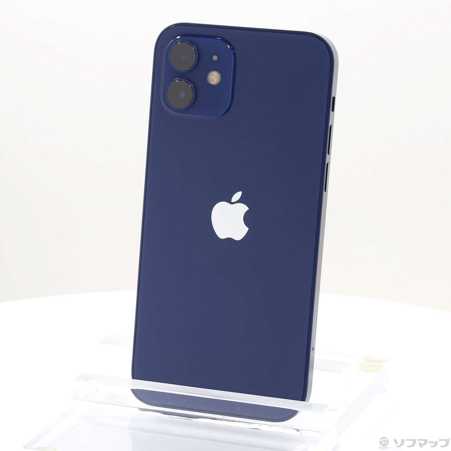 中古】iPhone12 256GB ブルー MGJ33J／A SIMフリー [2133050930763