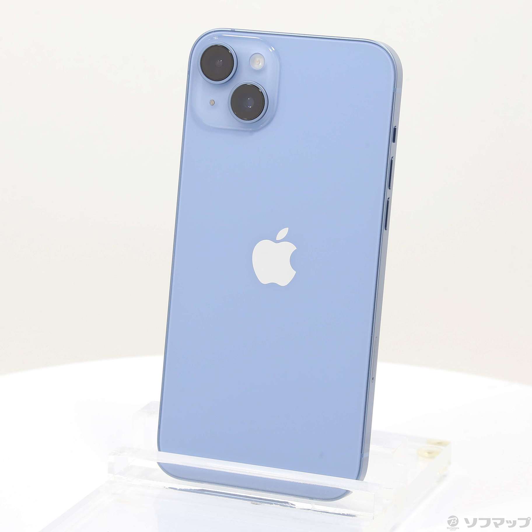 (中古)Apple iPhone14 Plus 512GB ブルー NQ4W3J/A SIMフリー(252-ud)
