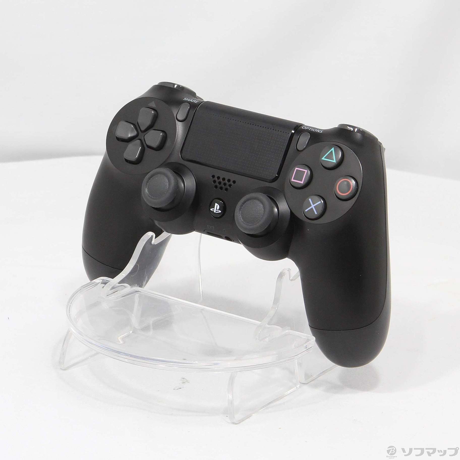 家庭用ゲーム機本体PS4コントローラー　デュアルショック4 ジェットブラック