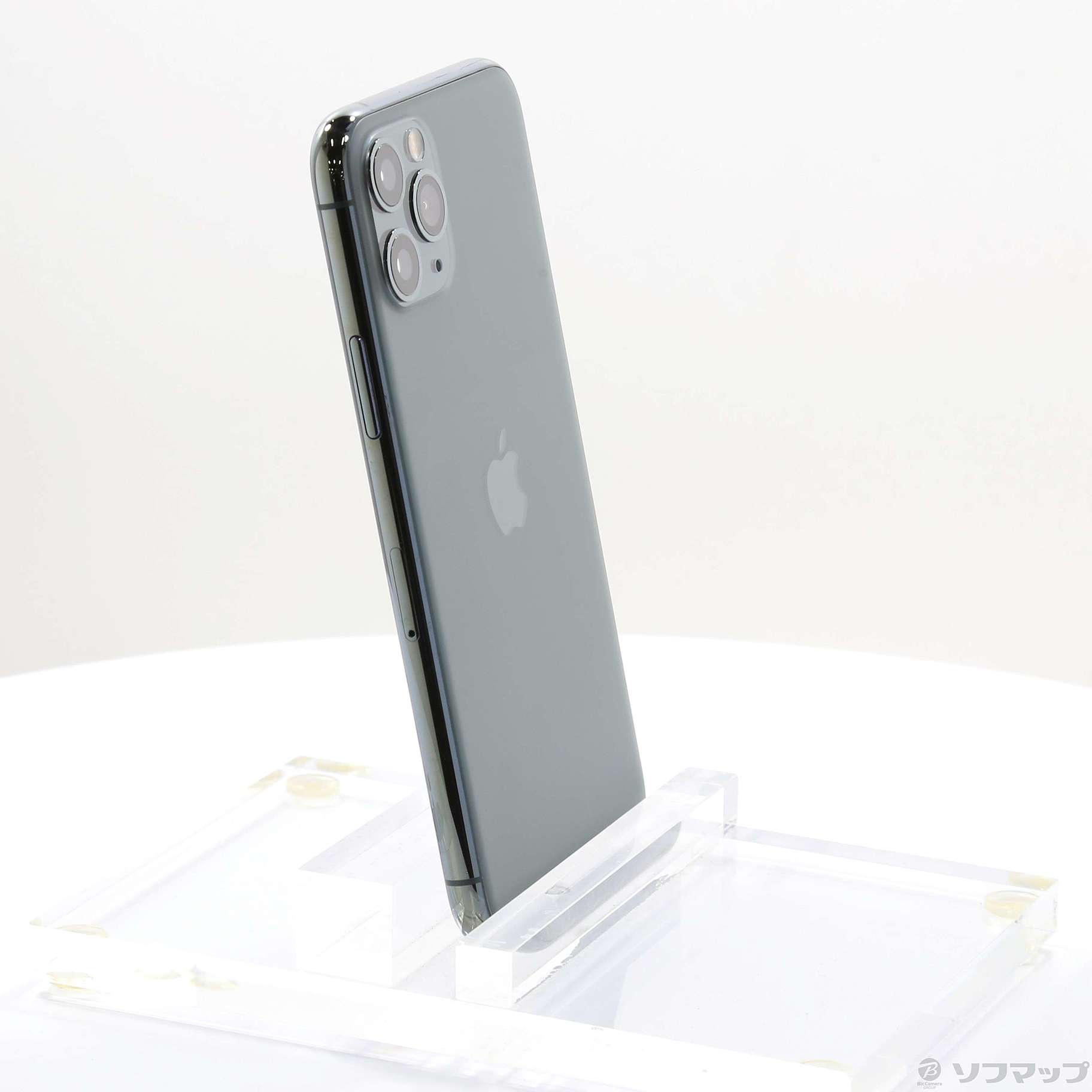 中古】iPhone11 Pro 256GB ミッドナイトグリーン NWCC2J／A SoftBank