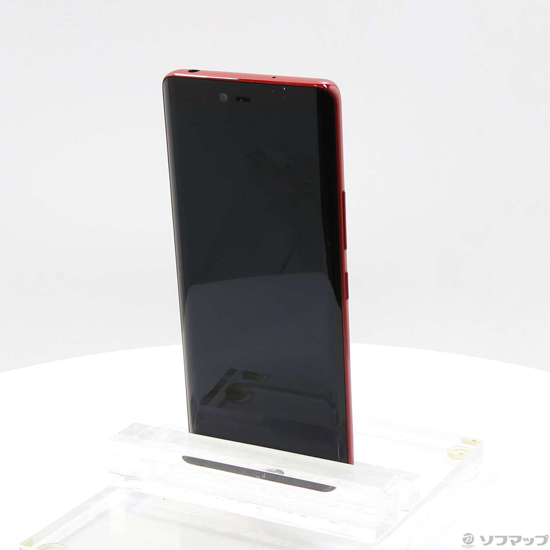 中古】Rakuten Hand 64GB クリムゾンレッド P710 SIMフリー