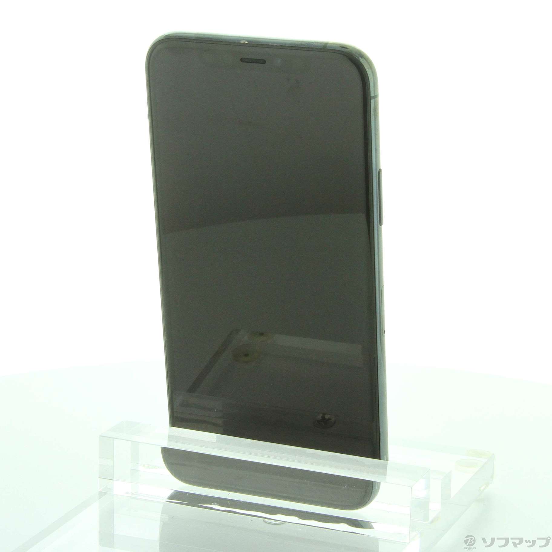 中古】iPhone11 Pro 64GB ミッドナイトグリーン MWC62J／A SoftBank