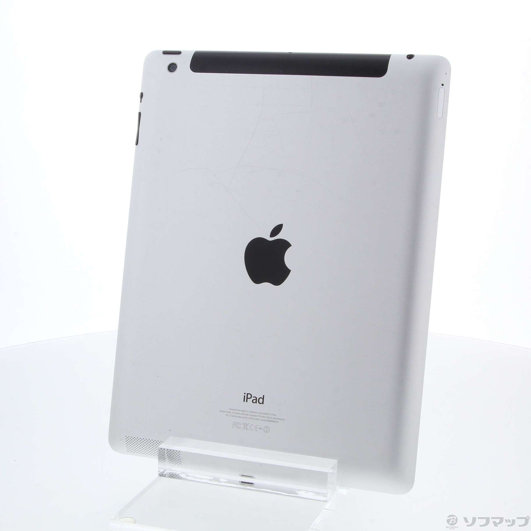 中古】iPad 第4世代 32GB ホワイト MD526J／A SoftBank [2133050946689 ...