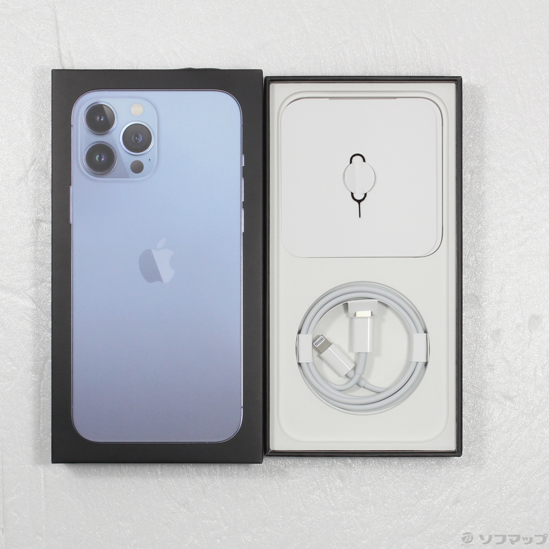 中古】iPhone13 Pro Max 256GB シエラブルー MLJD3J／A SIMフリー 