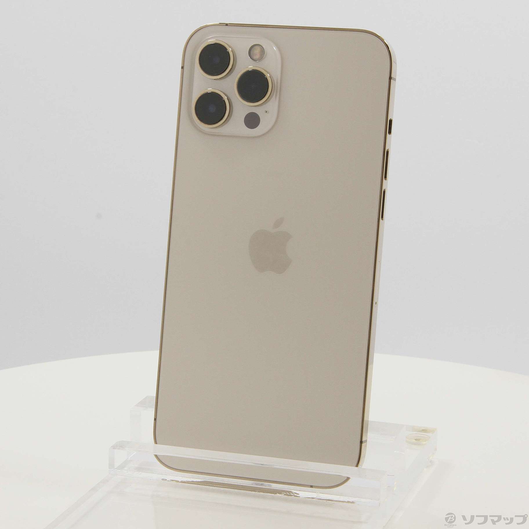 中古】iPhone12 Pro Max 128GB ゴールド MGCW3J／A SIMフリー