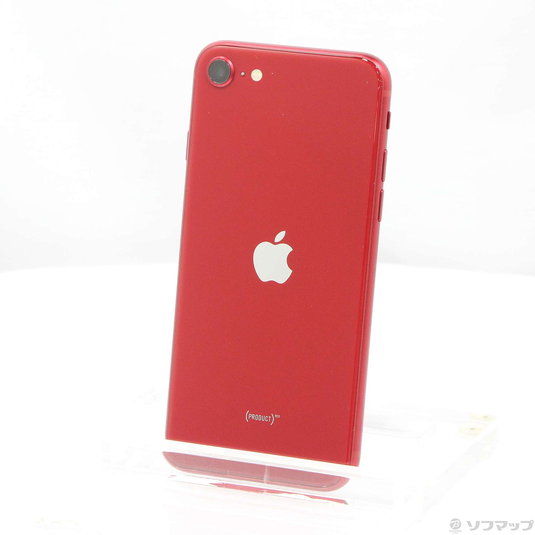 中古】iPhone SE 第3世代 128GB プロダクトレッド MMYH3J／A SIMフリー