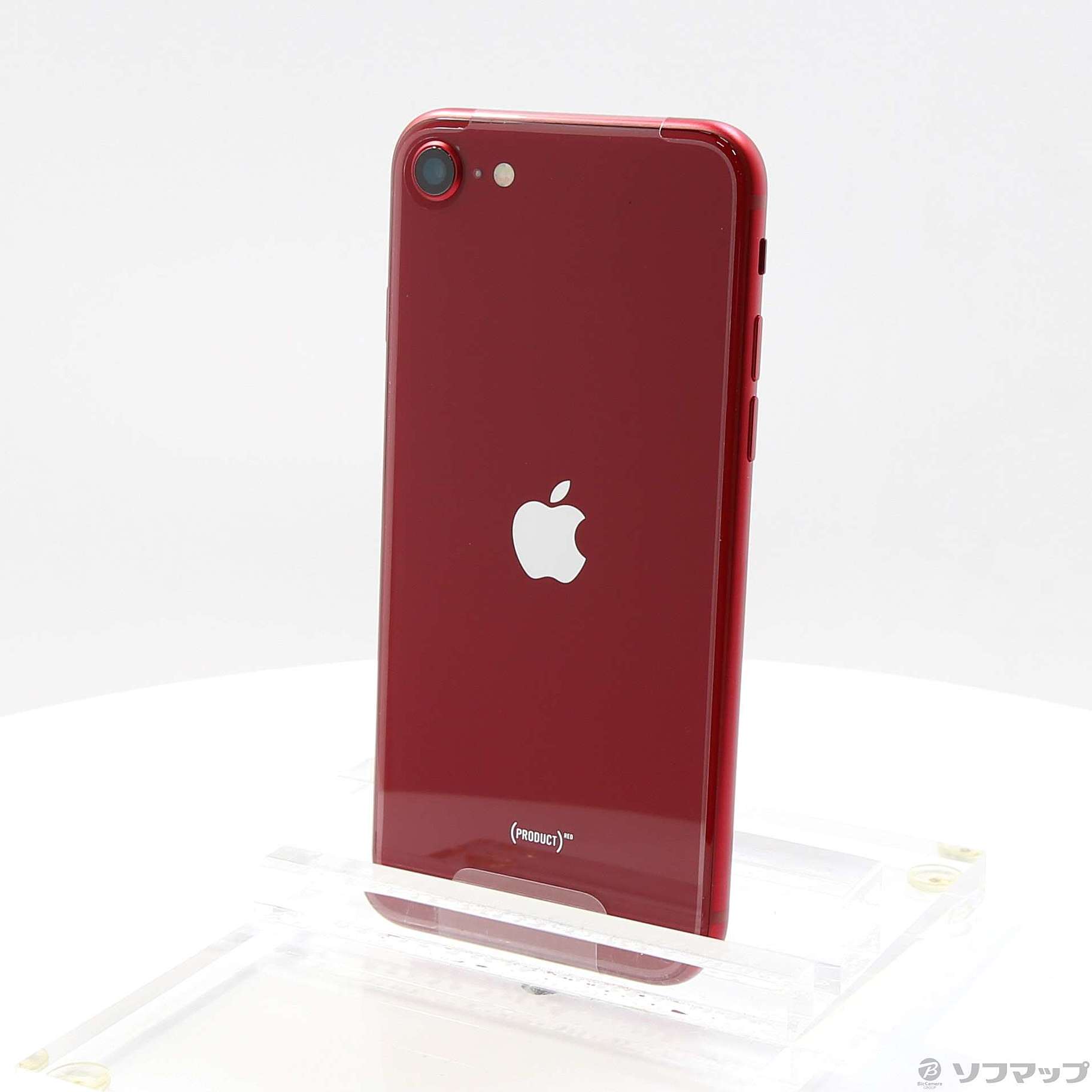 中古】iPhone SE 第3世代 128GB プロダクトレッド MMYH3J／A SIMフリー