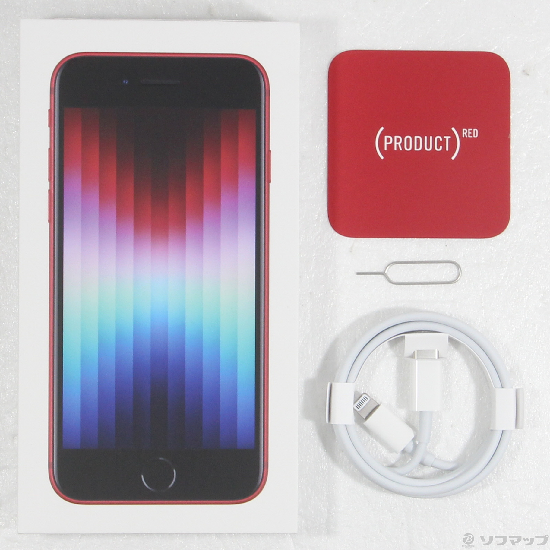 iPhoneSE 第3世代[128GB] SIMフリー MMYH3J PRODUCTRED【安心 …-