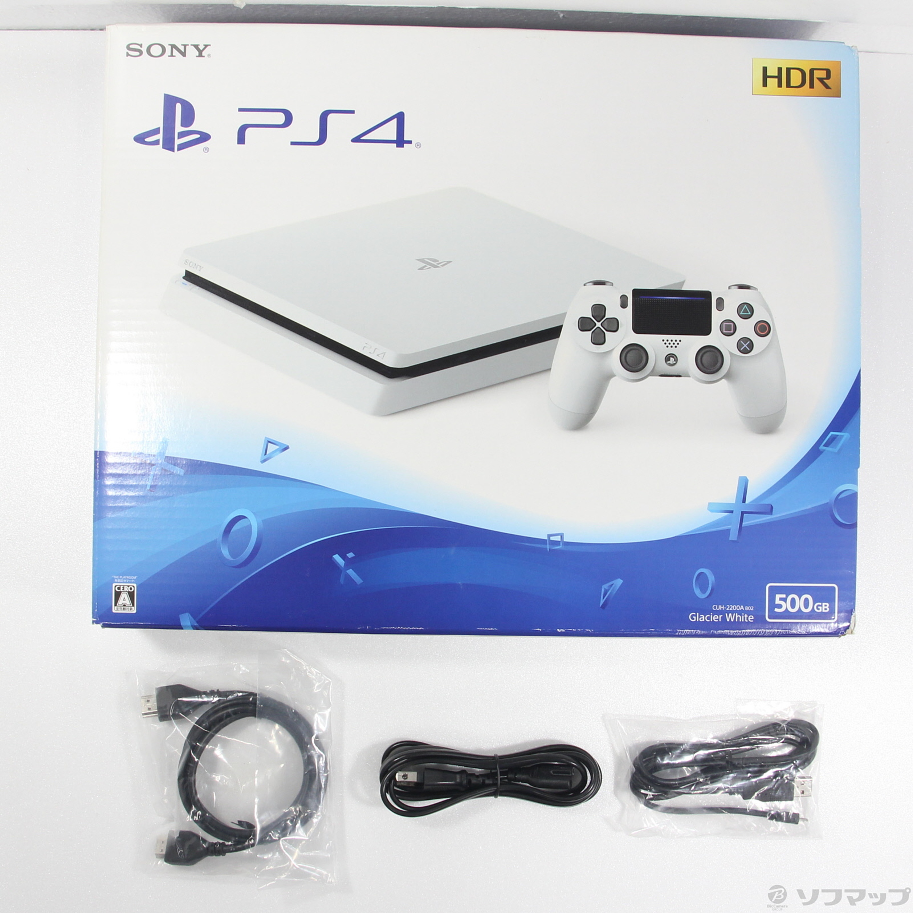 PlayStation®4 グレイシャーホワイト 500GB CUH-2200A