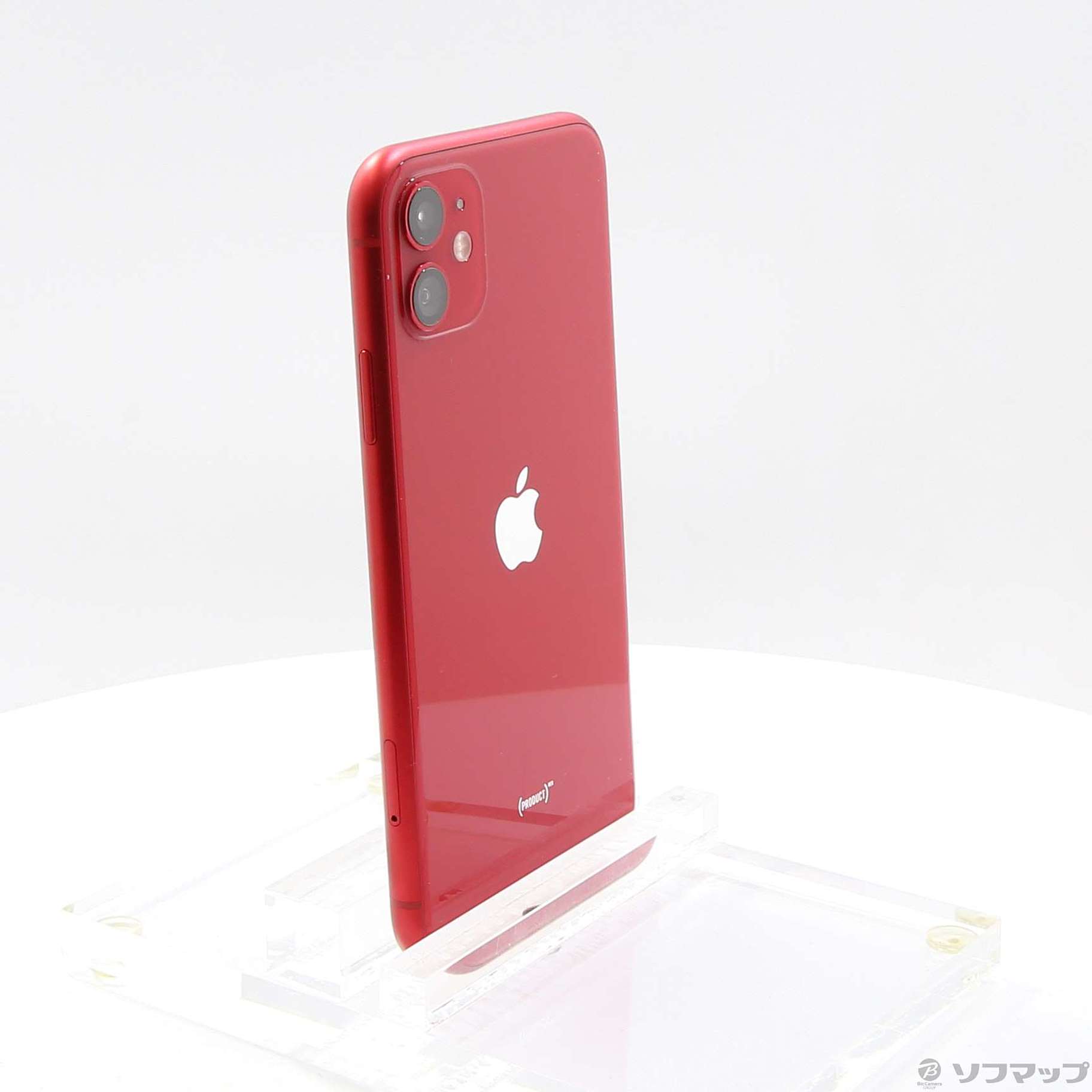 中古】iPhone11 64GB プロダクトレッド MWLV2J／A SIMフリー