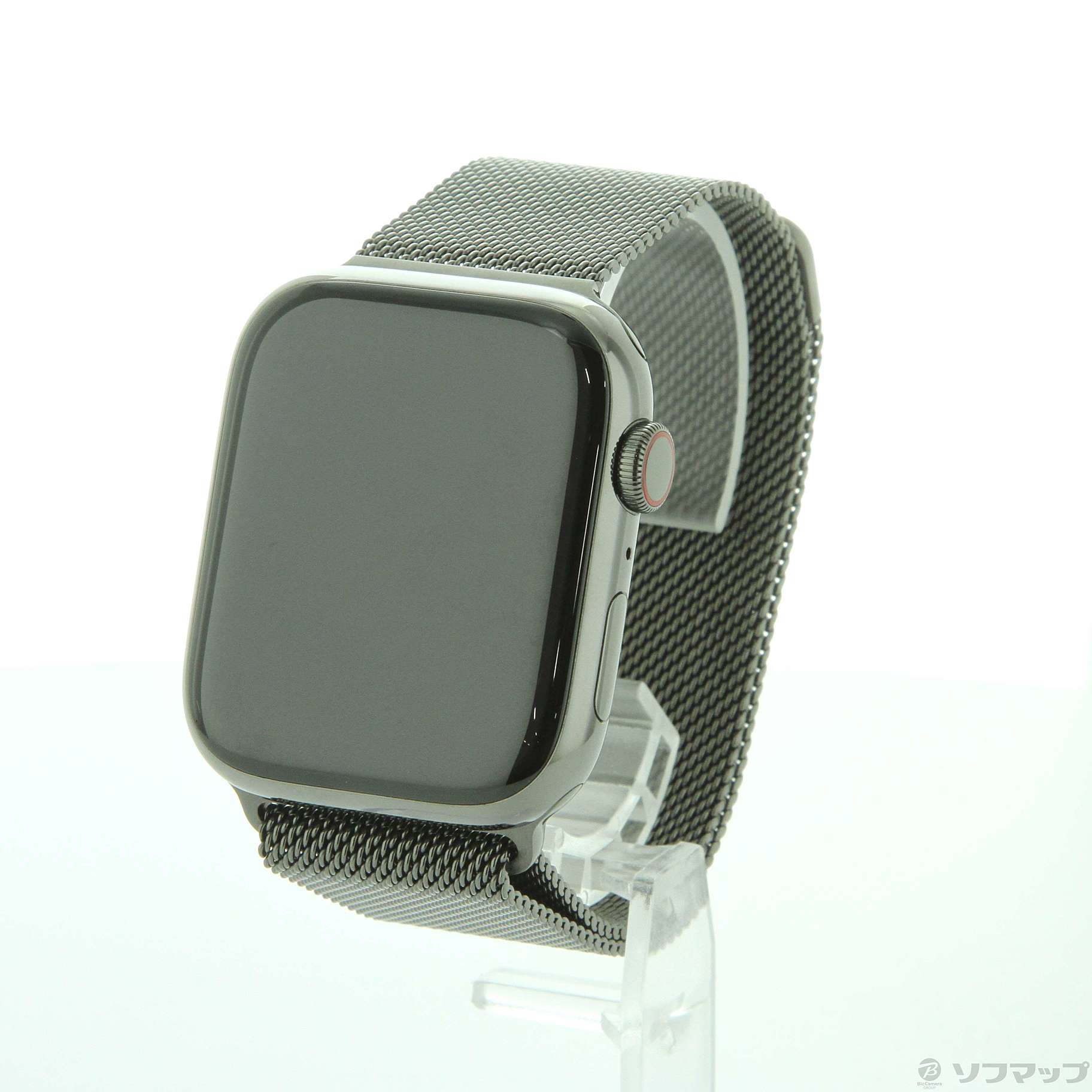 Apple Watch Series 8 GPS + Cellular 45mm ステンレススチールケース グラファイトミラネーゼループ