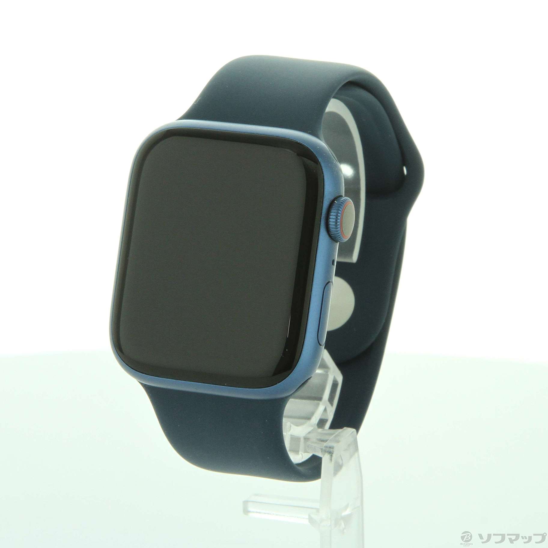 中古】Apple Watch Series 7 GPS + Cellular 45mm ブルーアルミニウムケース アビスブルースポーツバンド  [2133050975542] - 法人専用リコレ！|ソフマップの法人専用中古通販サイト